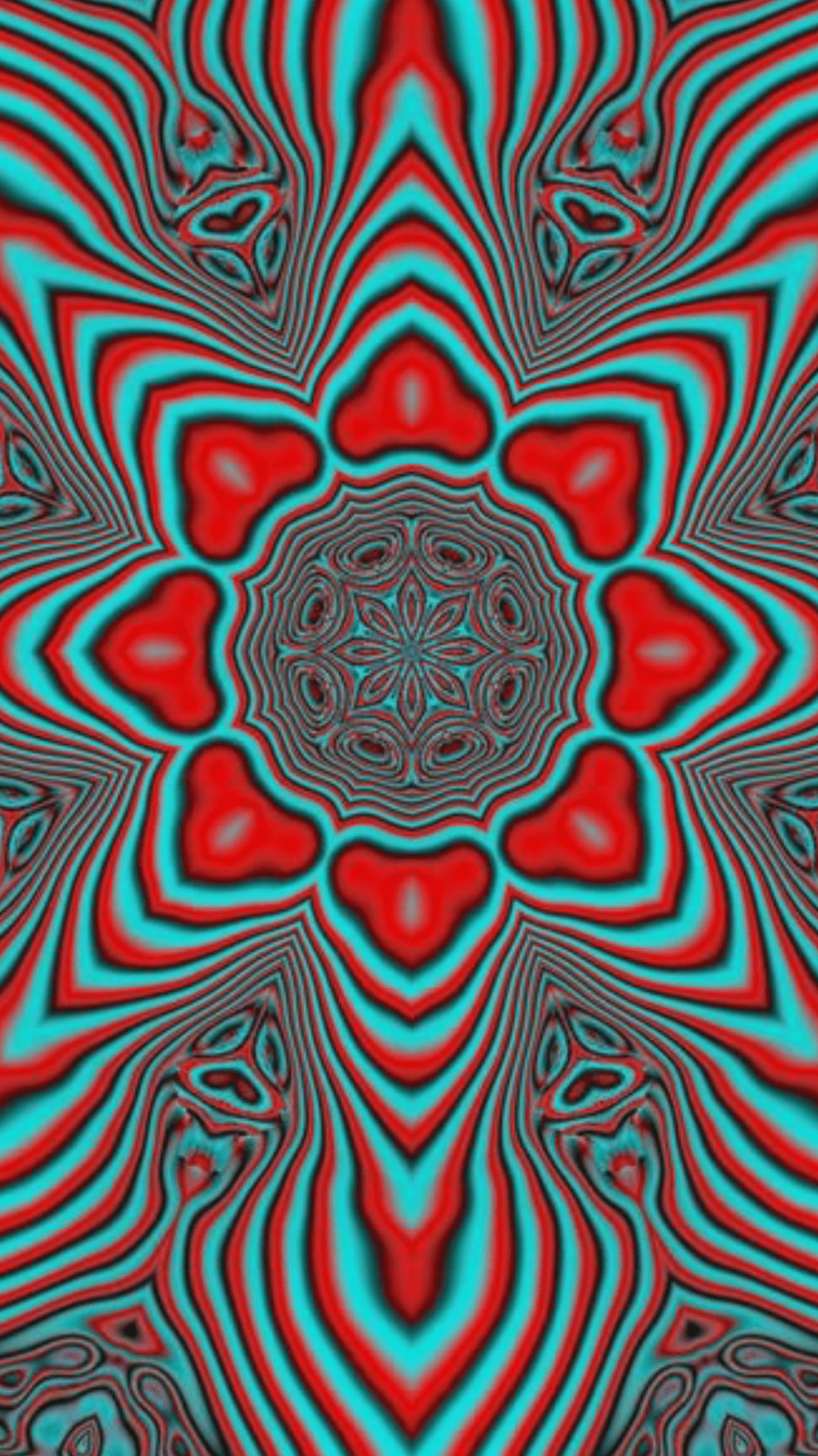 1242x2208 Fibonacci Spiral, Gourd Lamp, Abstract Image, Abstract