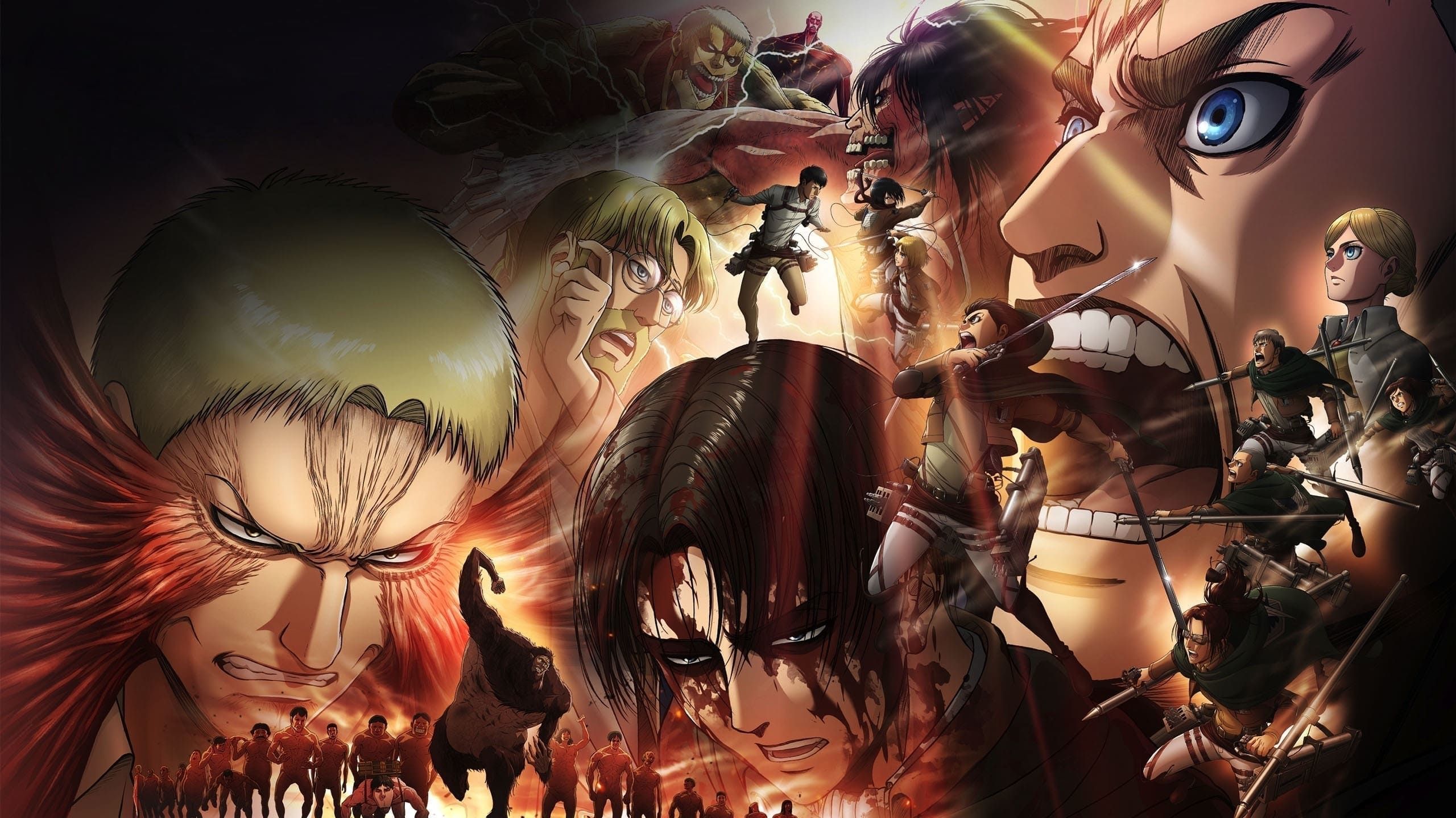 2560x1440 Attack on Titan Anime HD Wallpaper