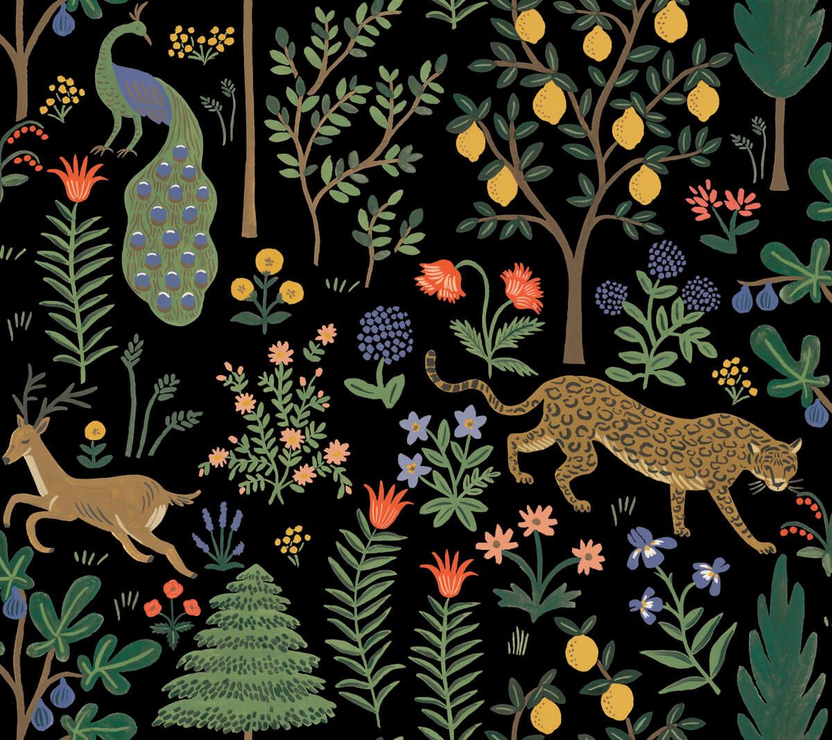 1200x1067 Rifle Paper Co. Menagerie Peel