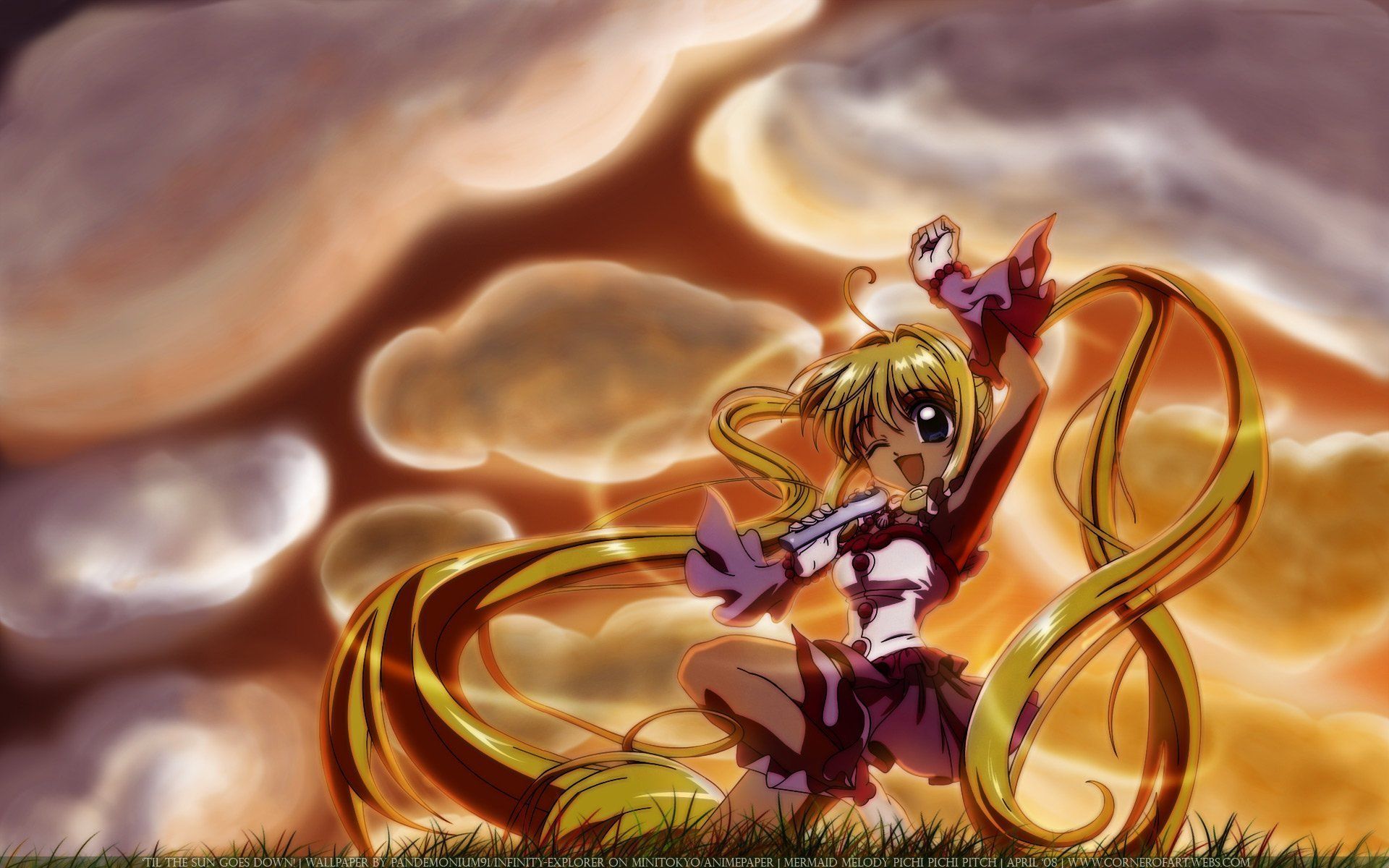 1920x1200 Mermaid Melody Pichi Pichi Pitch Adventure