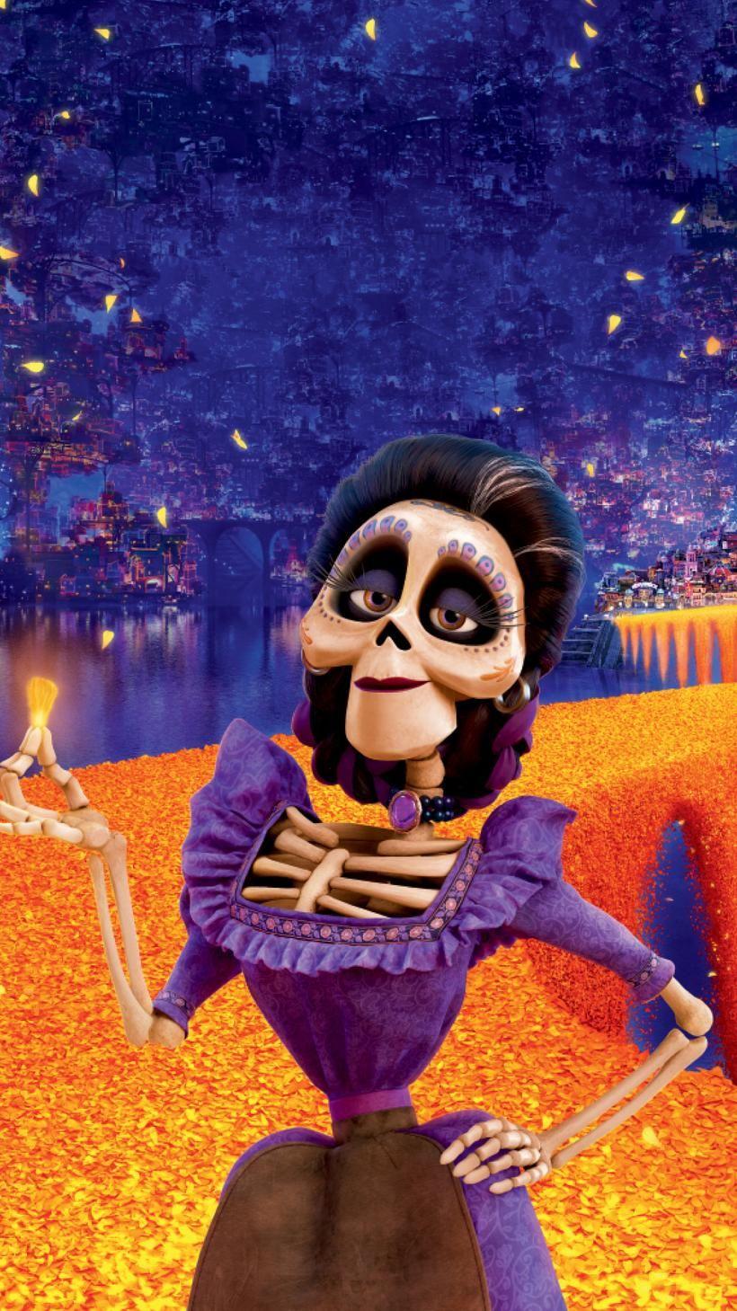 820x1459 Coco (2017) Phone Wallpaper. La pelicula de coco. Disney