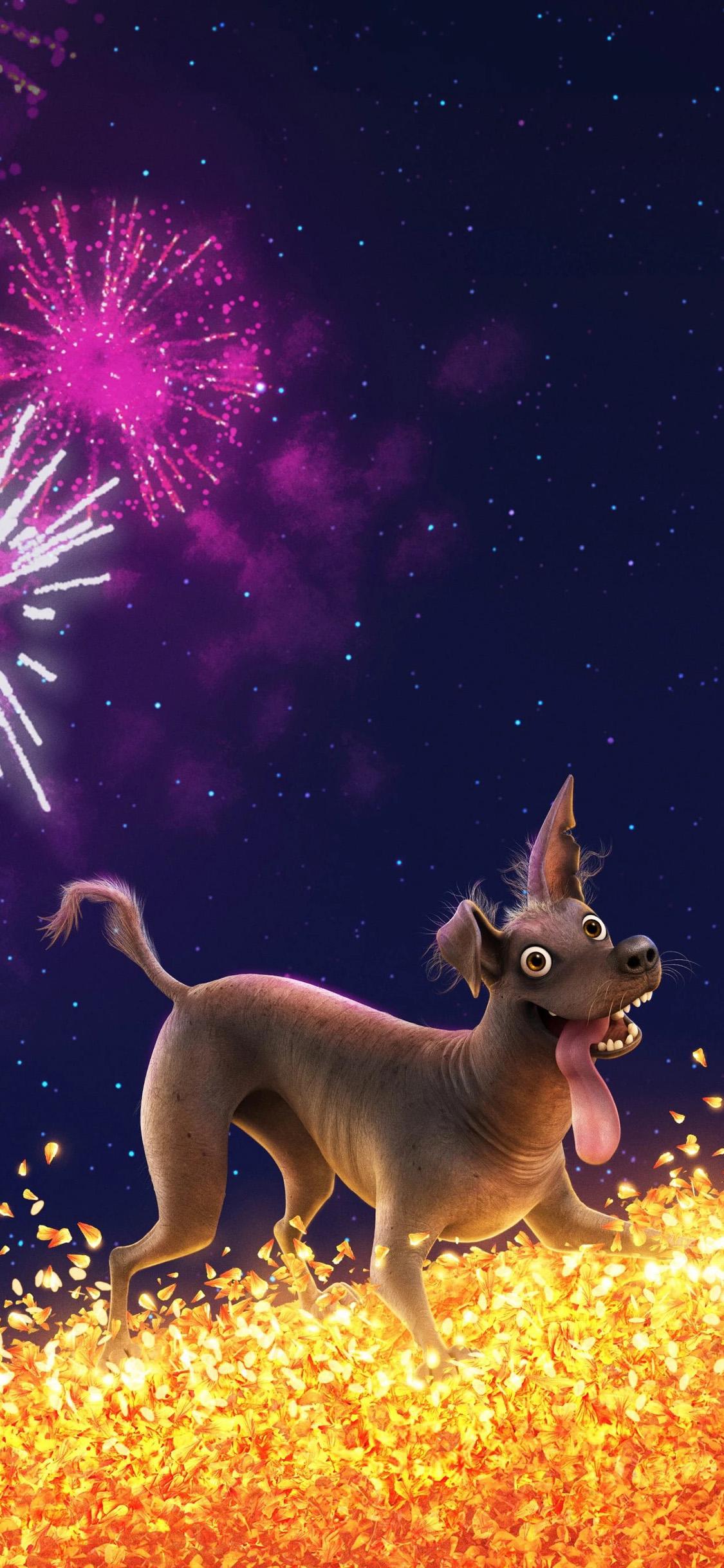 1125x2436 Coco dog iPhone X Wallpaper Free Download