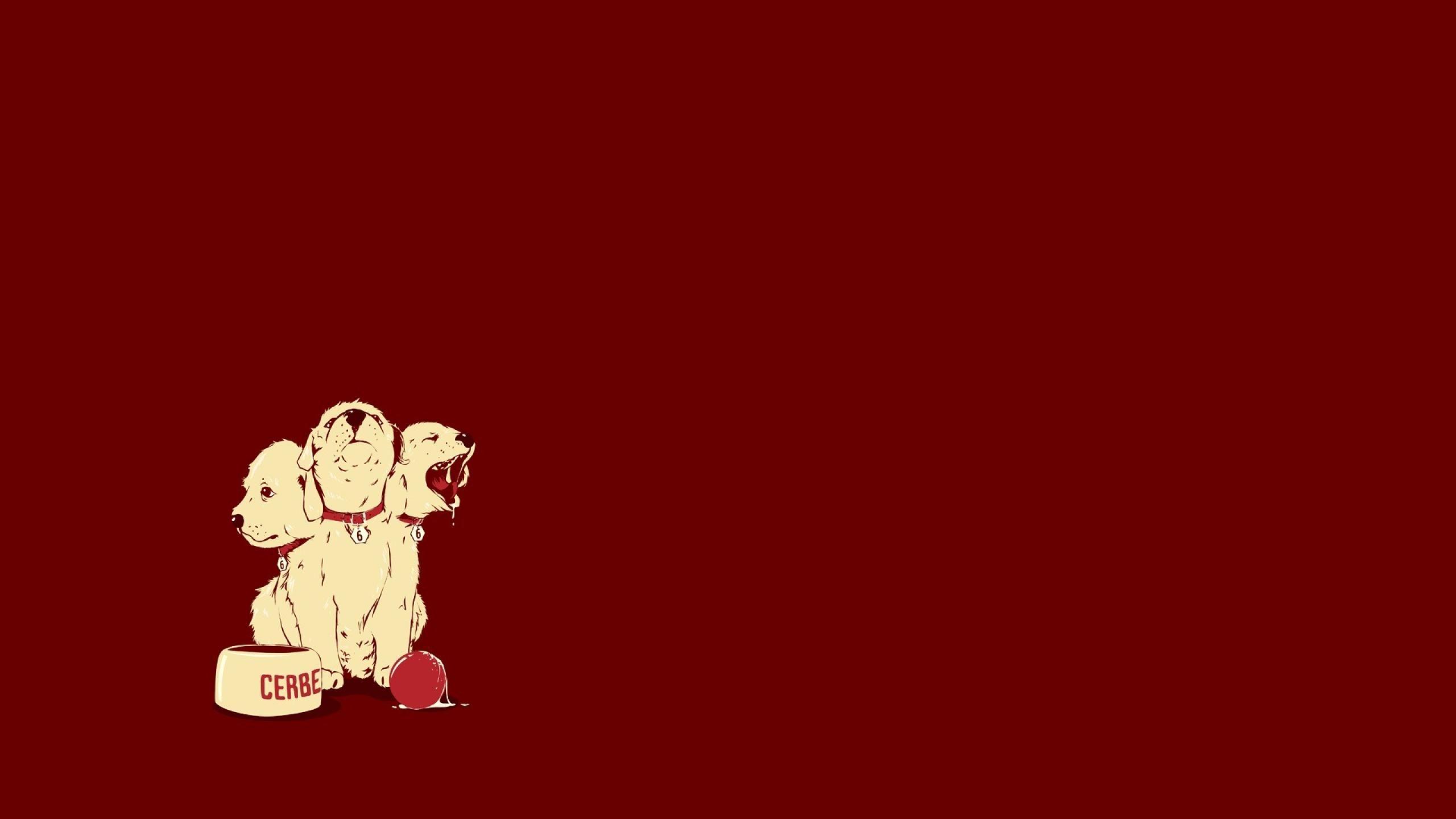 2560x1440 Cerberus Puppy [2650x1440]