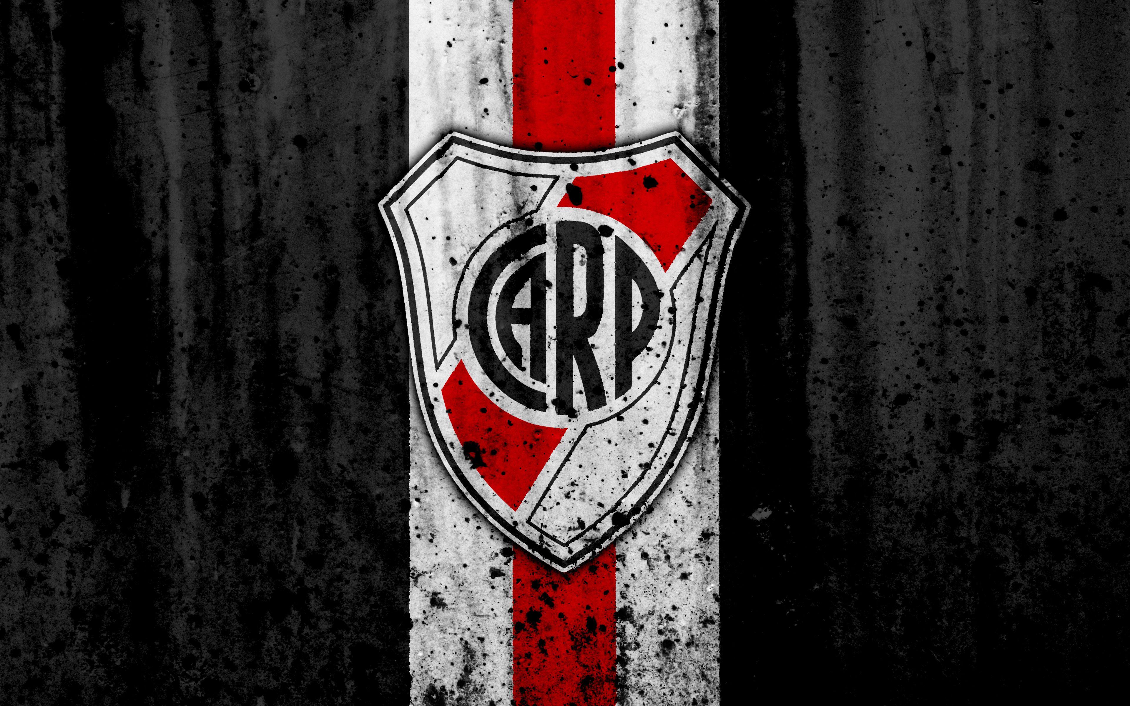 Descargar Fondos De Pantalla River Plate Fc El Logotipo De Brillo | The ...