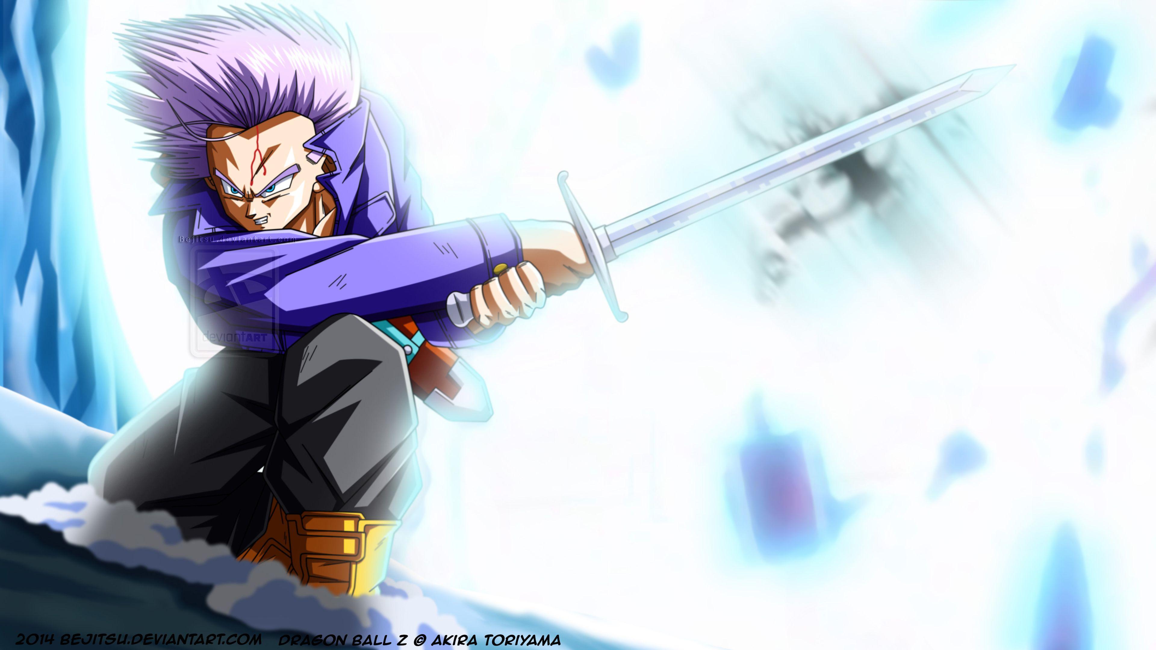 3840x2160 Wallpaper 4k Trunks Dragon Ball Z 4k 4k Wallpaper, Anime