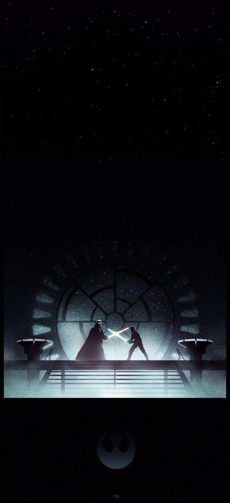 731x1600 Star Wars Of The Jedi by Colin Morella. Космос