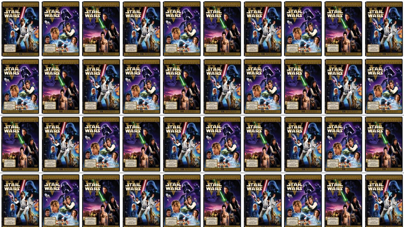 1600x900 New Hope Empire Strikes Back Return Jedi Wallpaper « Tiled