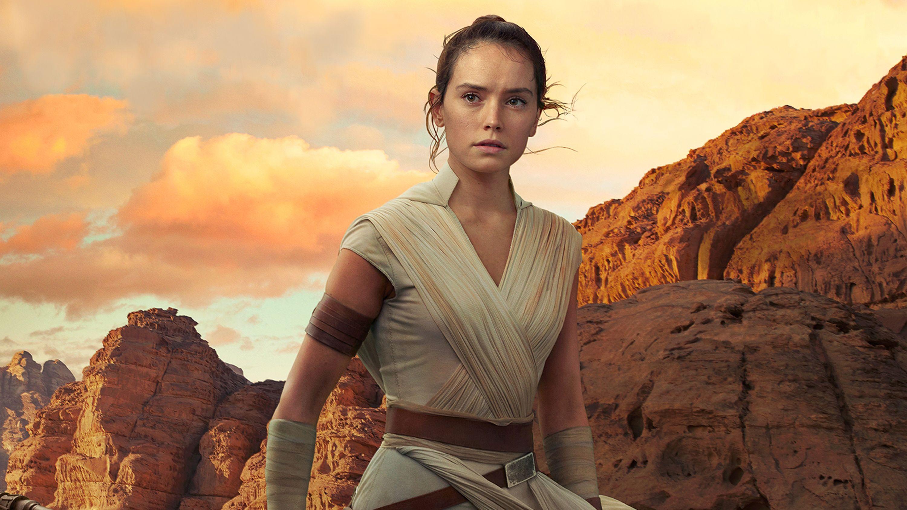 3000x1688 Daisy Ridley as Rey in Star Wars The Rise of Skywalker 2019