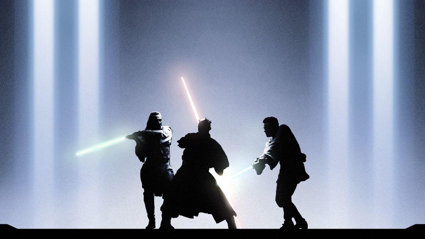 1366x768 Download wallpaper 1366x768 star wars, episode i