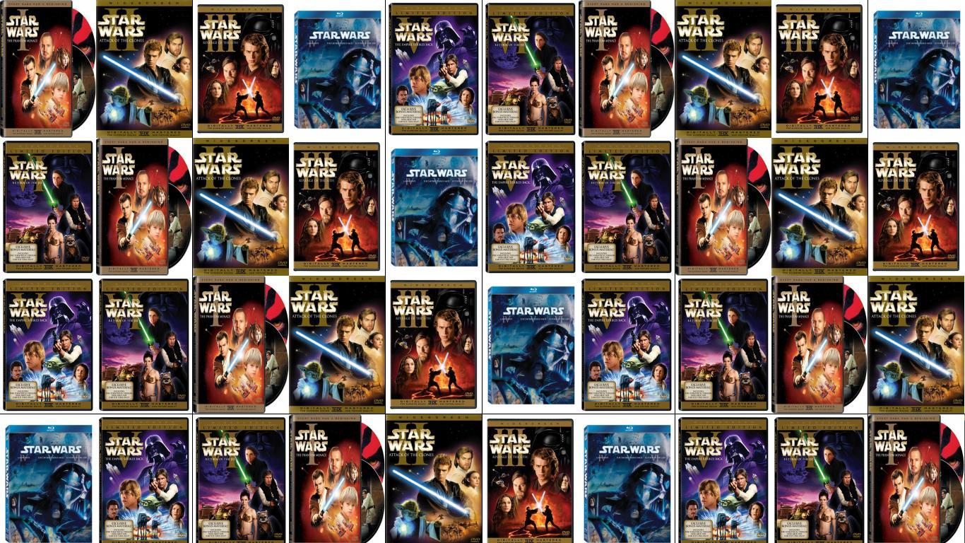 1366x768 The Phantom Menace Attack Clones Revenge Sith Star Wallpaper