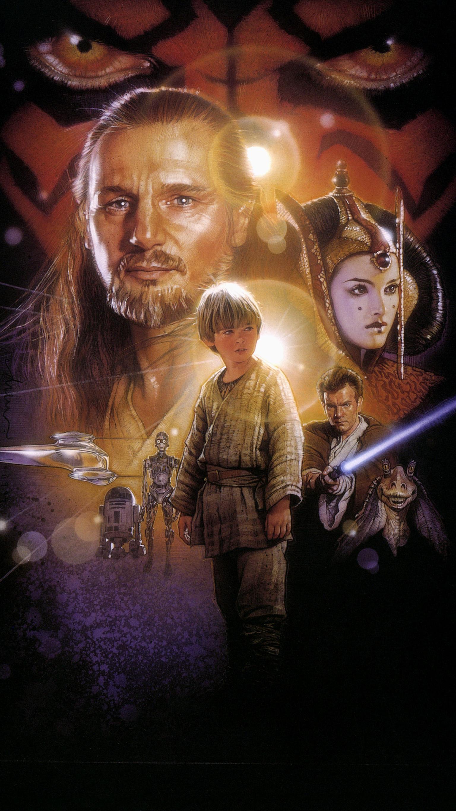 1536x2732 Star Wars: Episode I Phantom Menace (1999) Phone