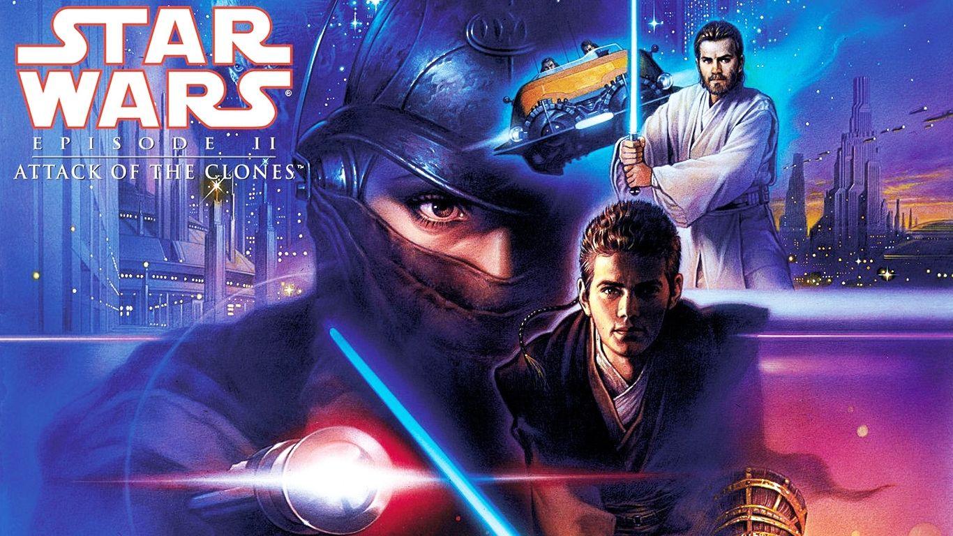 1366x768 Attack of the Clones Wallpaper