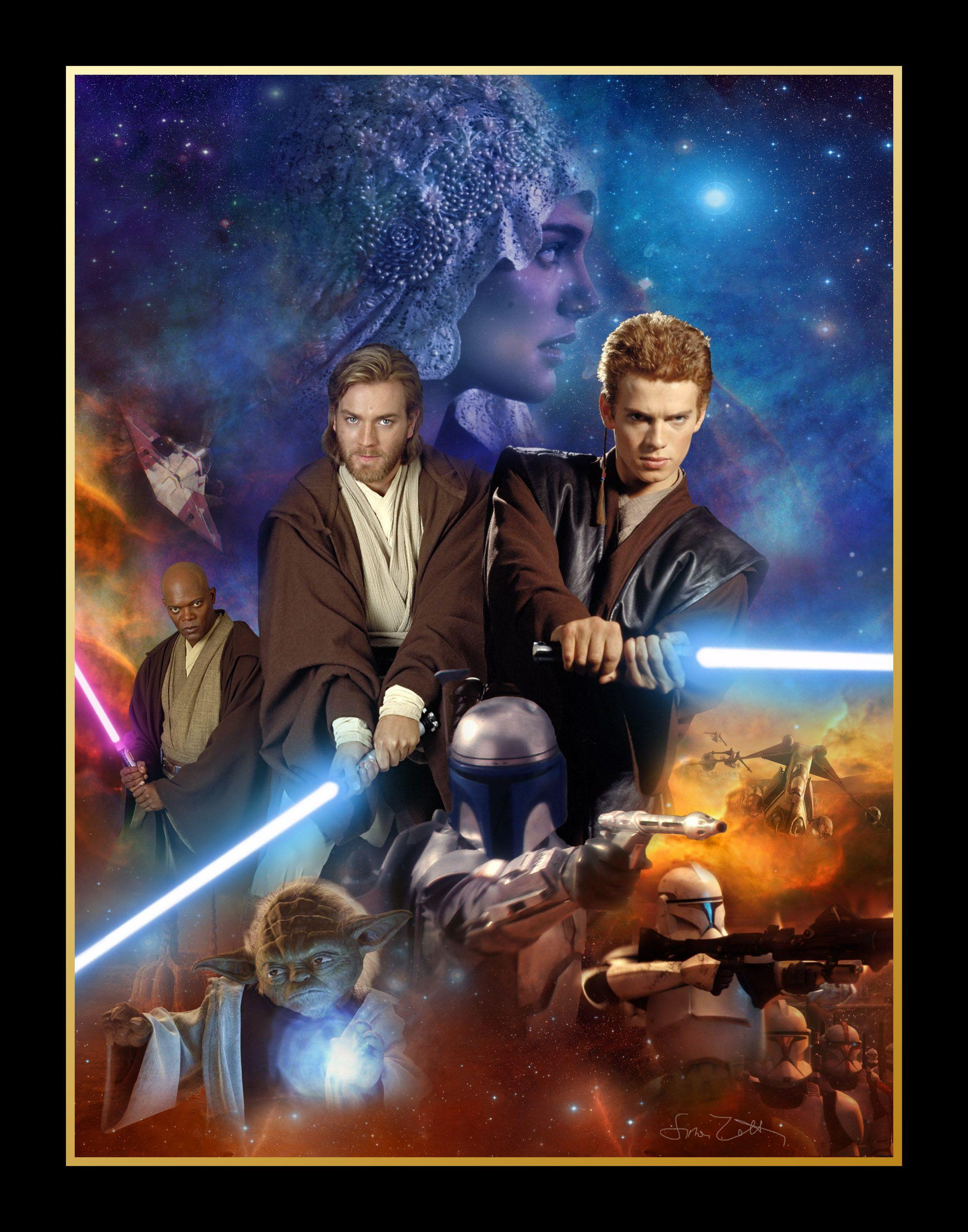2200x2800 Star Wars of the Clones Poster. STAR WARS