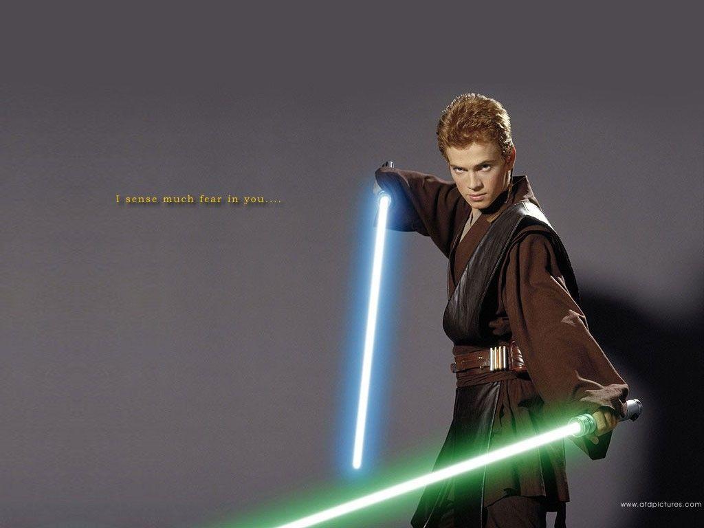1024x768 Anakin Skywalker of the Clones christensen
