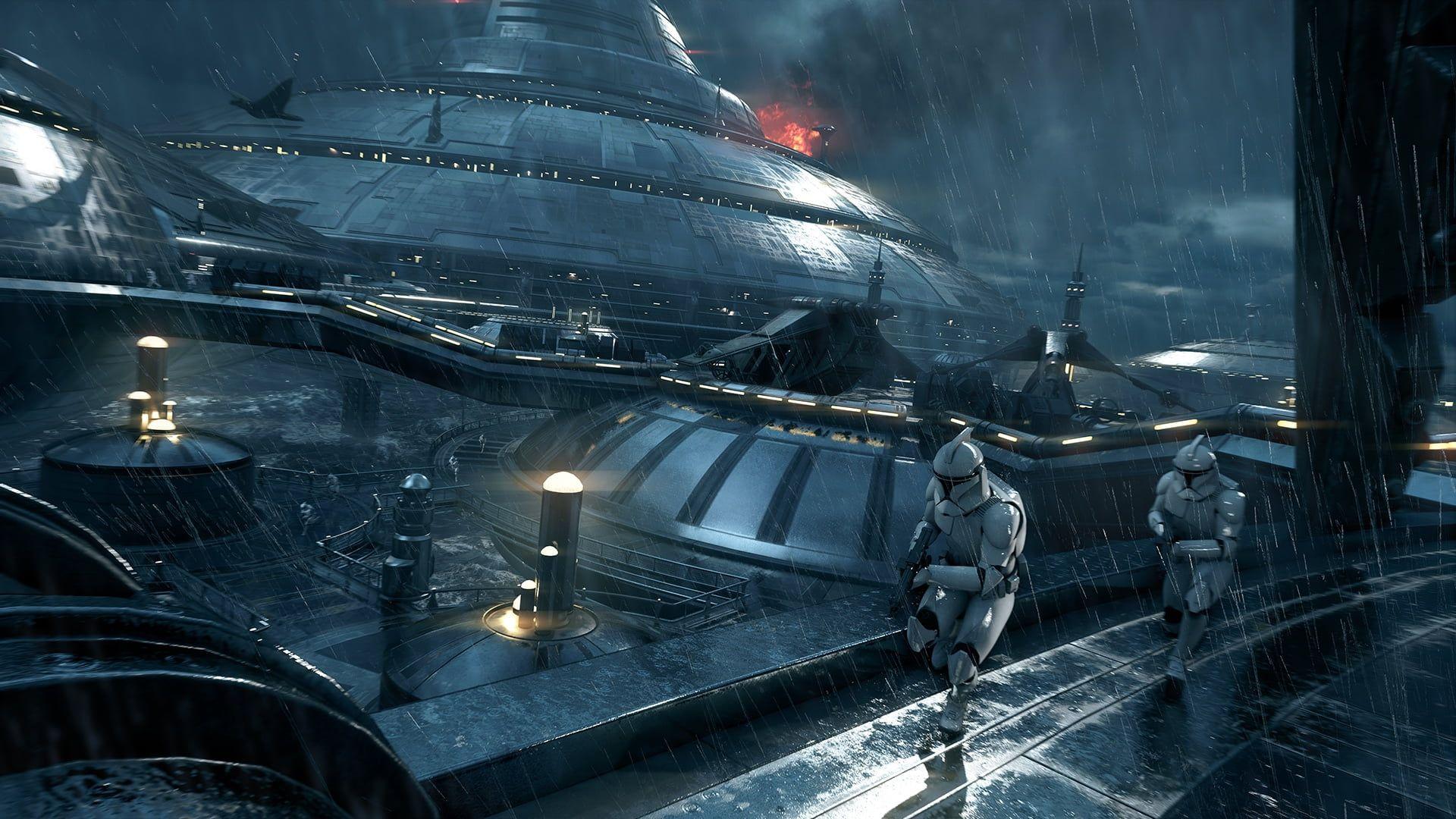 1920x1080 Star Wars video game screenshot, Star Wars, spaceship, Star