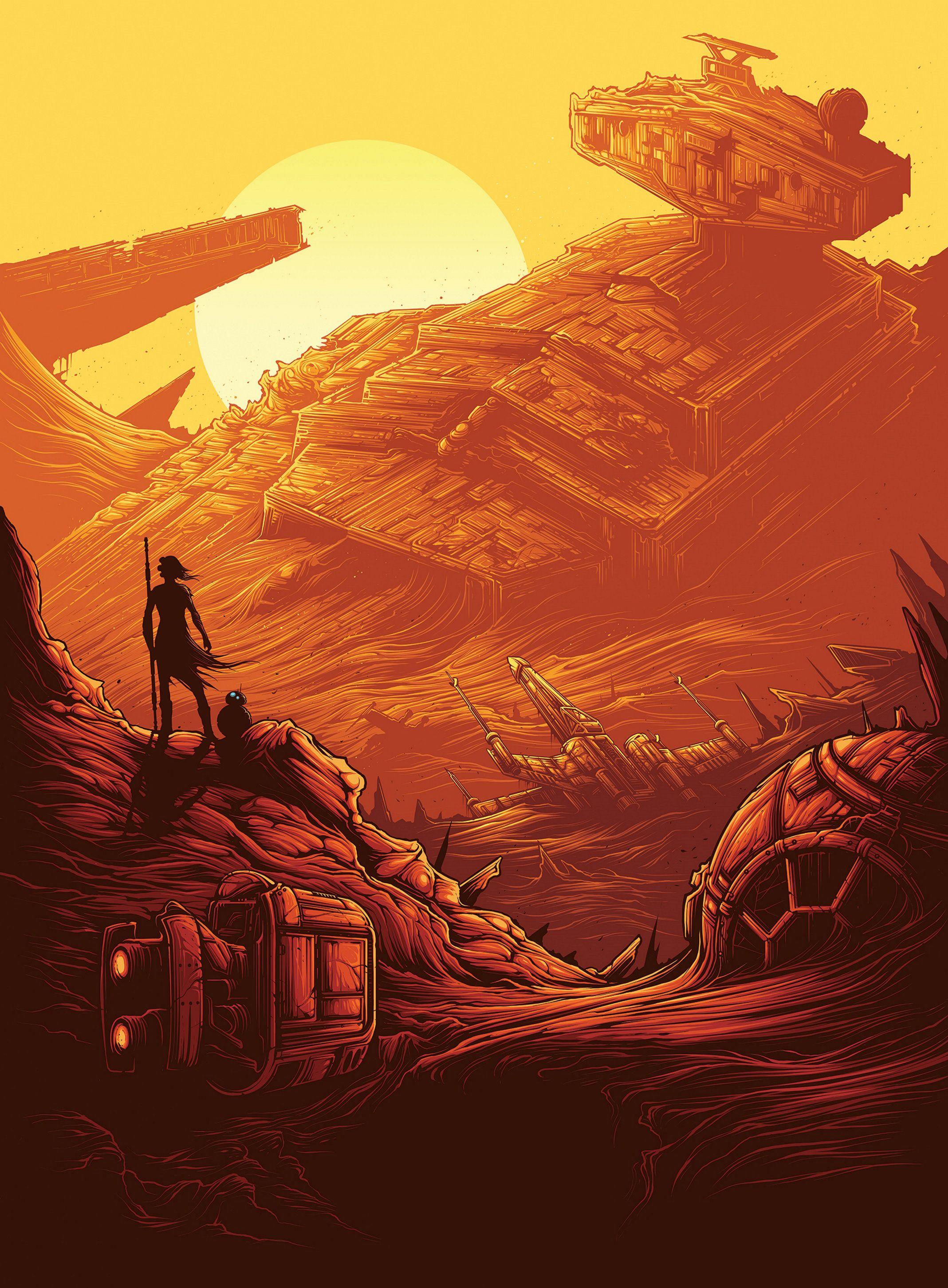 2137x2905 Wallpaper Star Wars, The Force Awakens, Rey, Movies