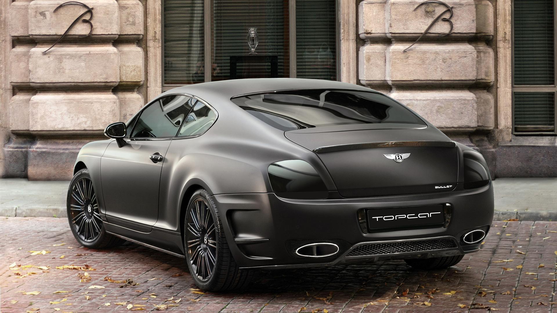 1920x1080 TopCar Bentley Continental GT Bullet HD desktop wallpaper