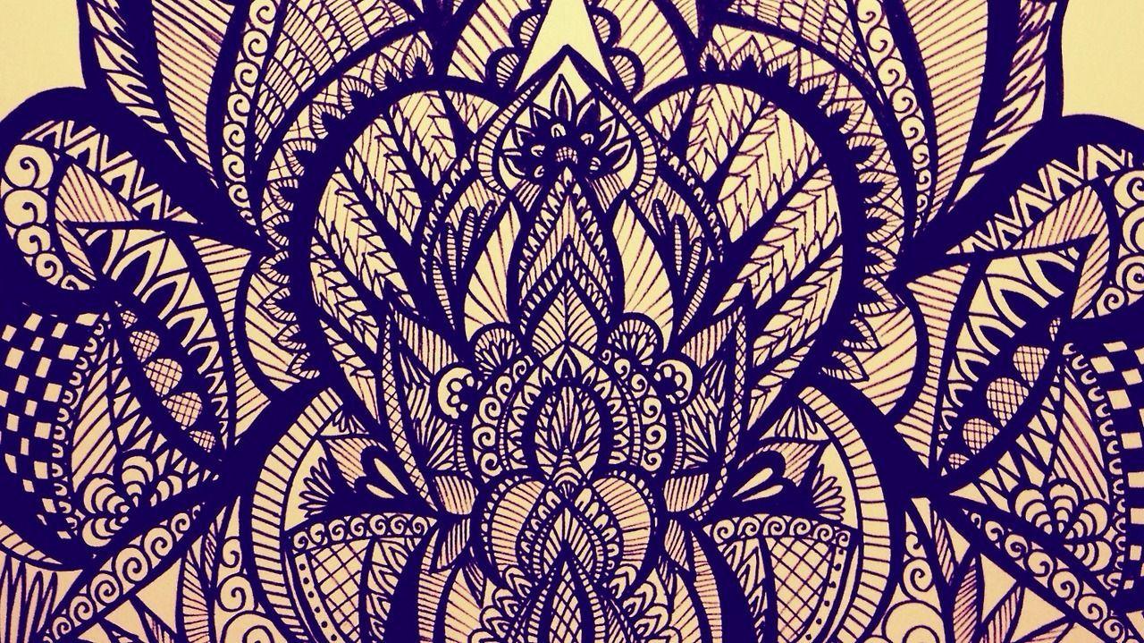 1280x719 Tribal Design Wallpaper