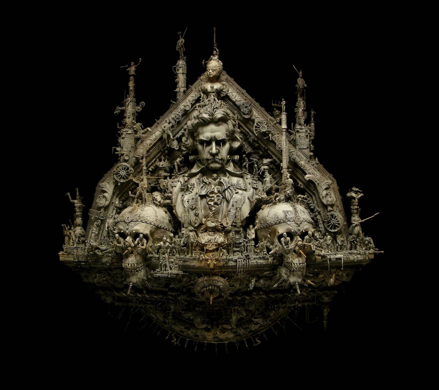 1439x1280 Madness of Beethoven Wallpaper