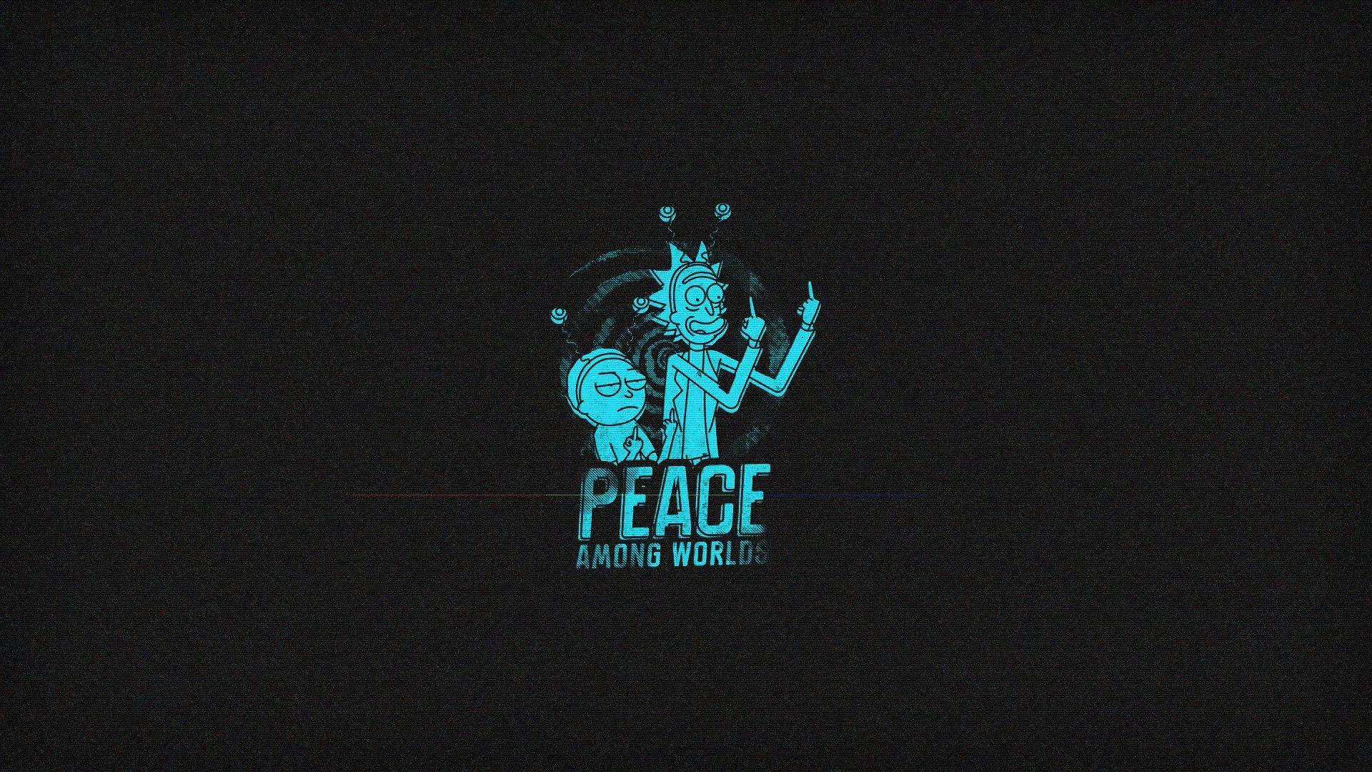 1920x1080 Rick and Morty Peace Among Worlds Live Wallpaper