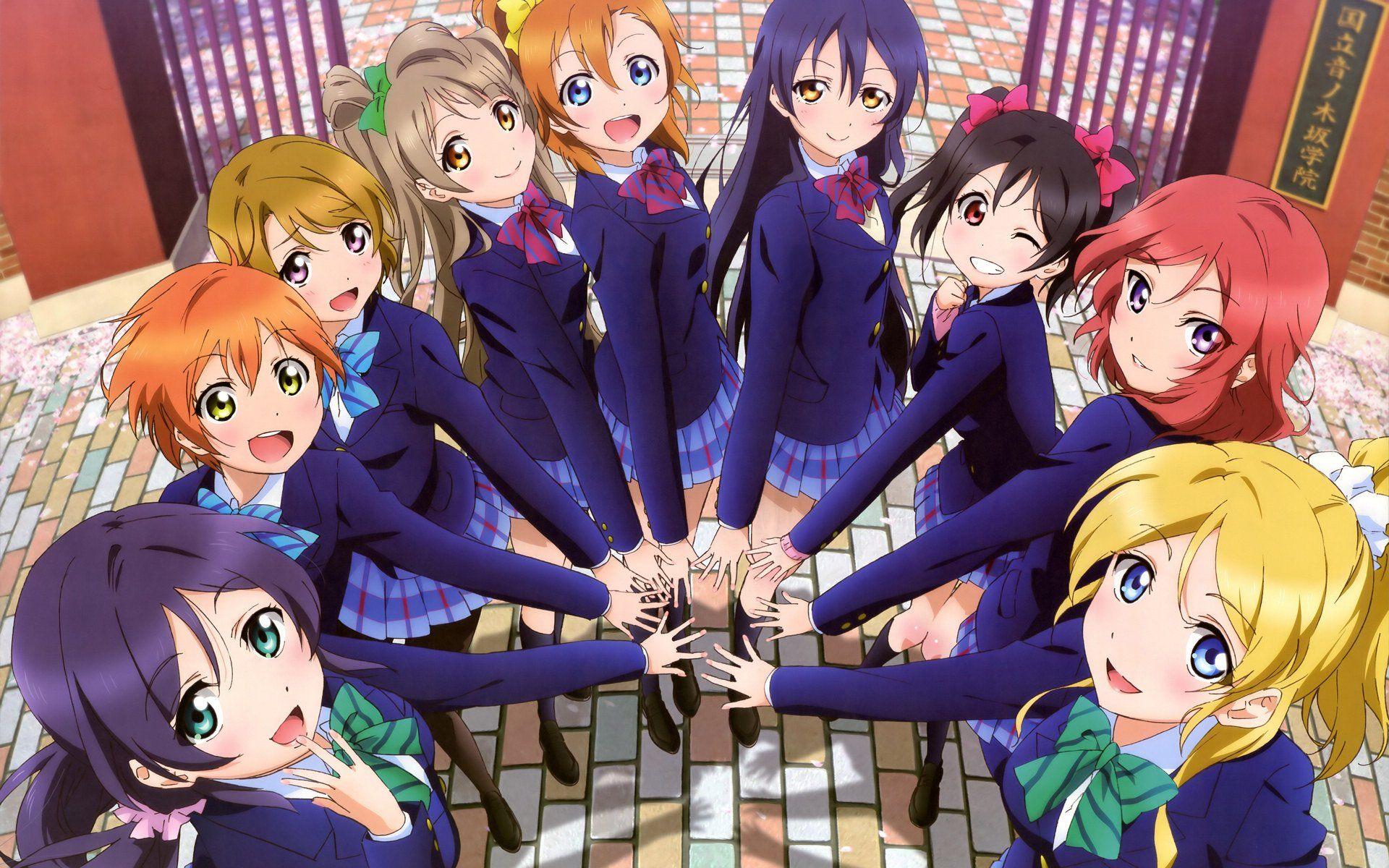 Love Live Wallpapers Top Free Love Live Backgrounds Wallpaperaccess