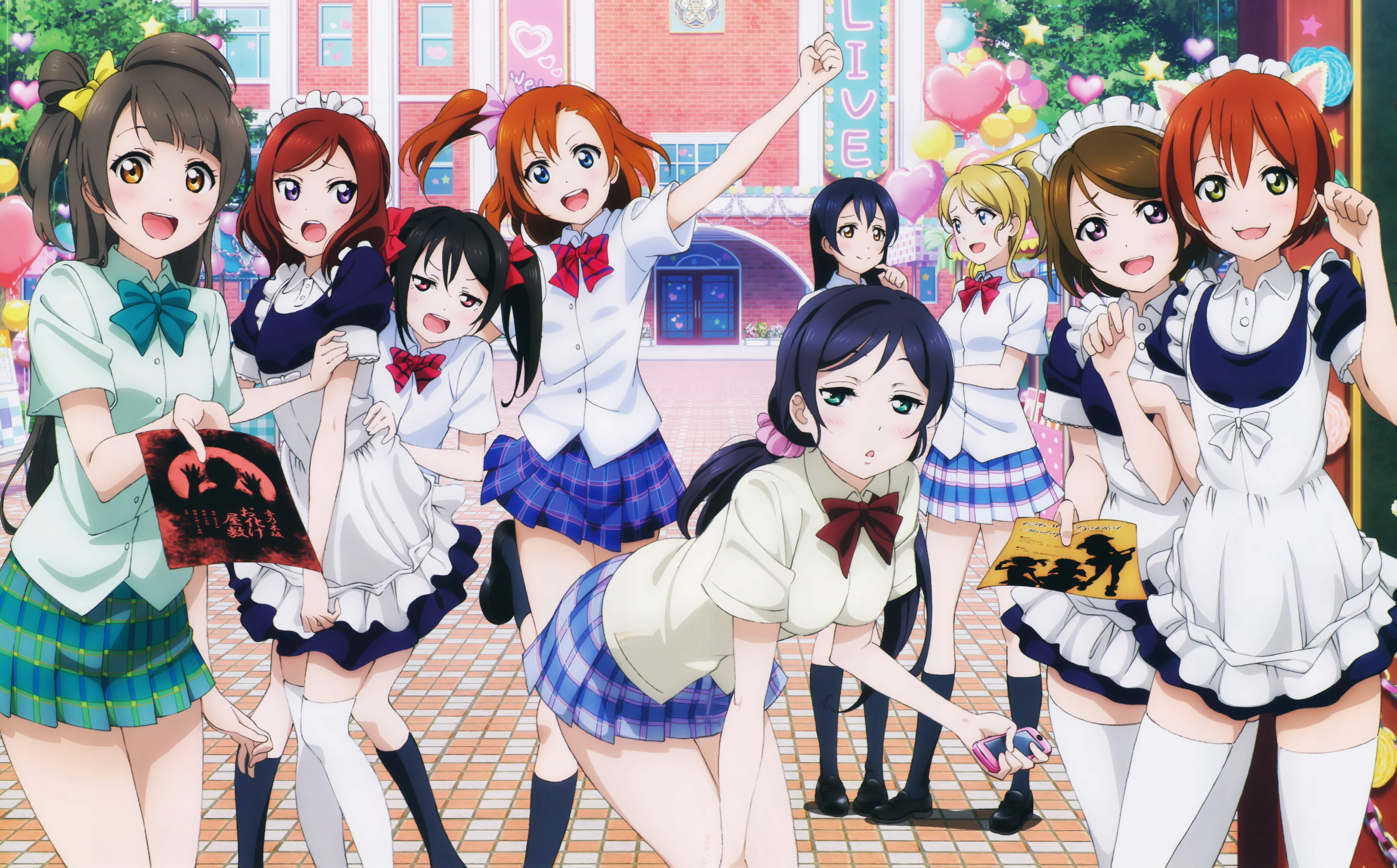 9672x6013 8K Love Live Wallpaper