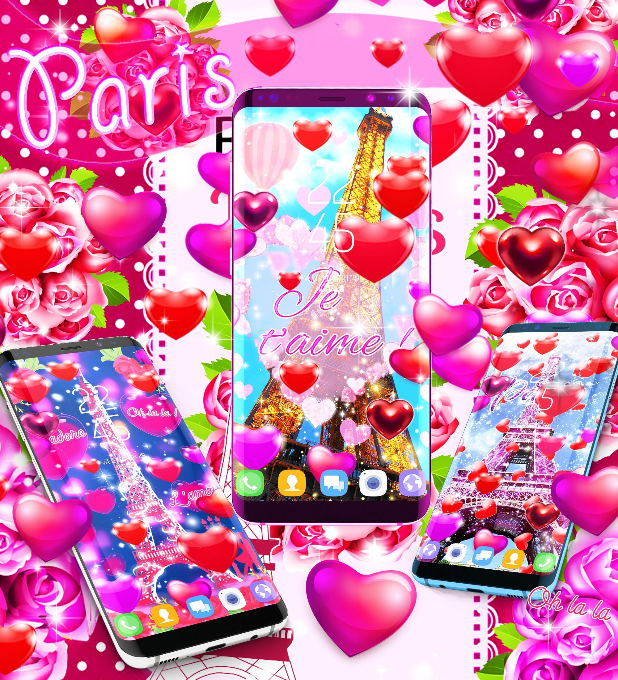 2000x2200 New paris love live wallpaper for Android
