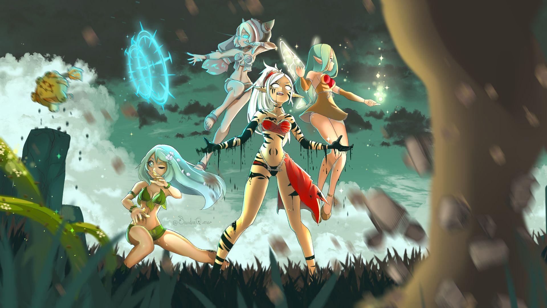 1920x1080 1920x1080 wakfu background HD. wakfu.