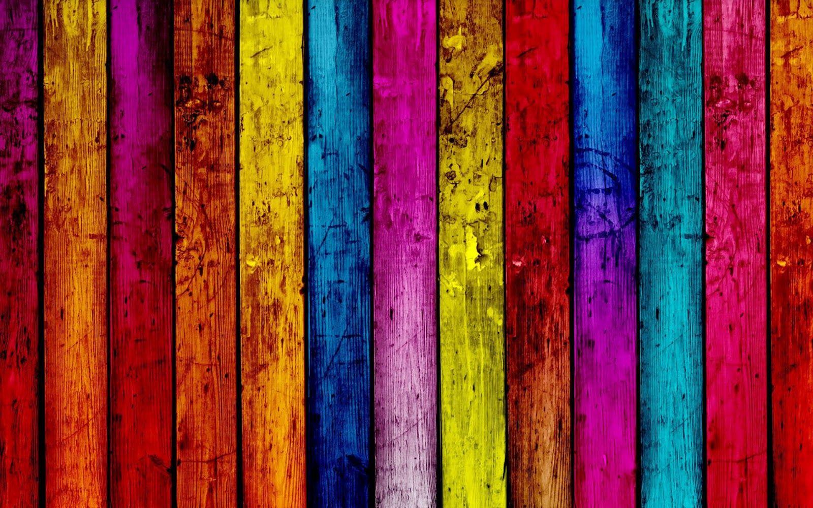 1600x1000 Desktop Wallpaper: Colorful Wood Texture Desktop Wallpaper