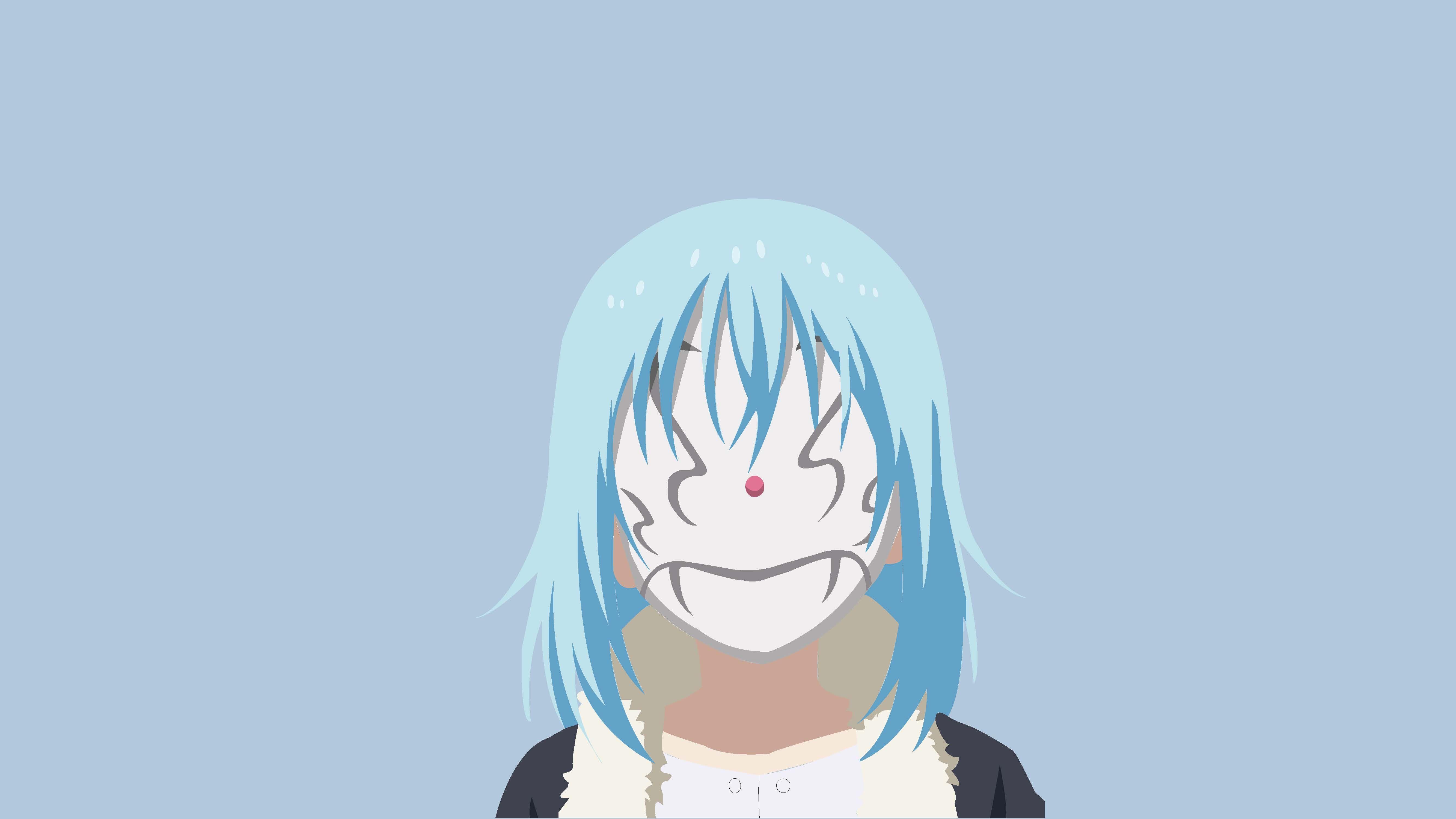 5334x3000 Rimuru Mask done in Adobe Illustrator it as