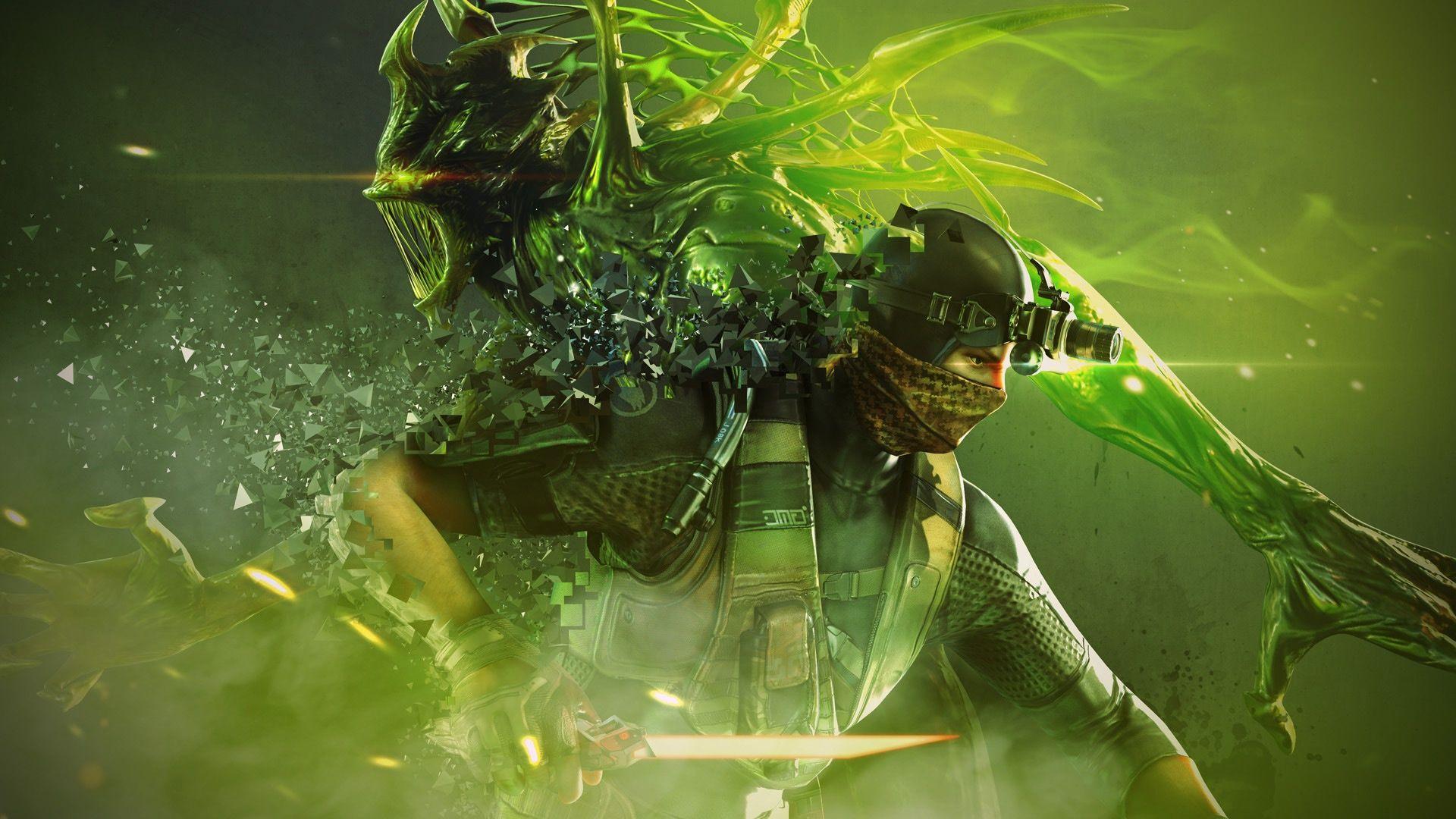 1920x1080 Ghosts Vs Mutants Cross Fire Wallpaper