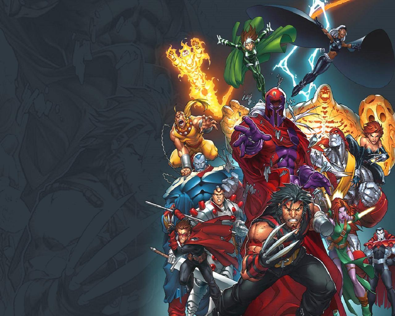 1280x1024 AoA Mutants. Zoom Comics Comic Book Wallpaper