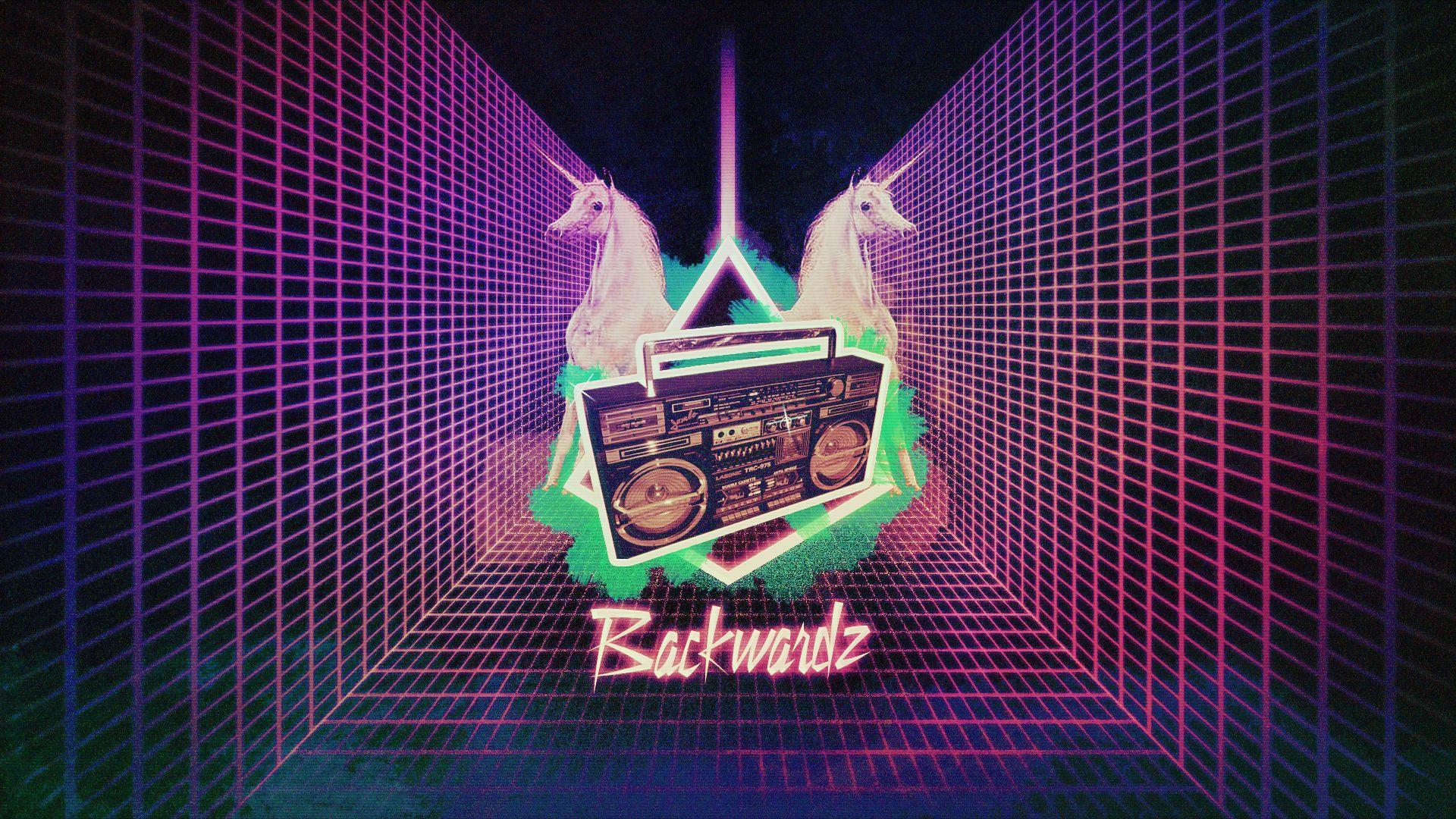 1920x1080 Retro futurism [OC][1920x1080]
