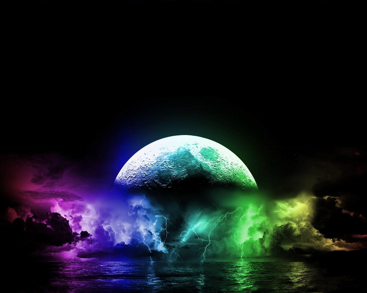 Cool Moon Wallpapers - Top Free Cool Moon Backgrounds - WallpaperAccess