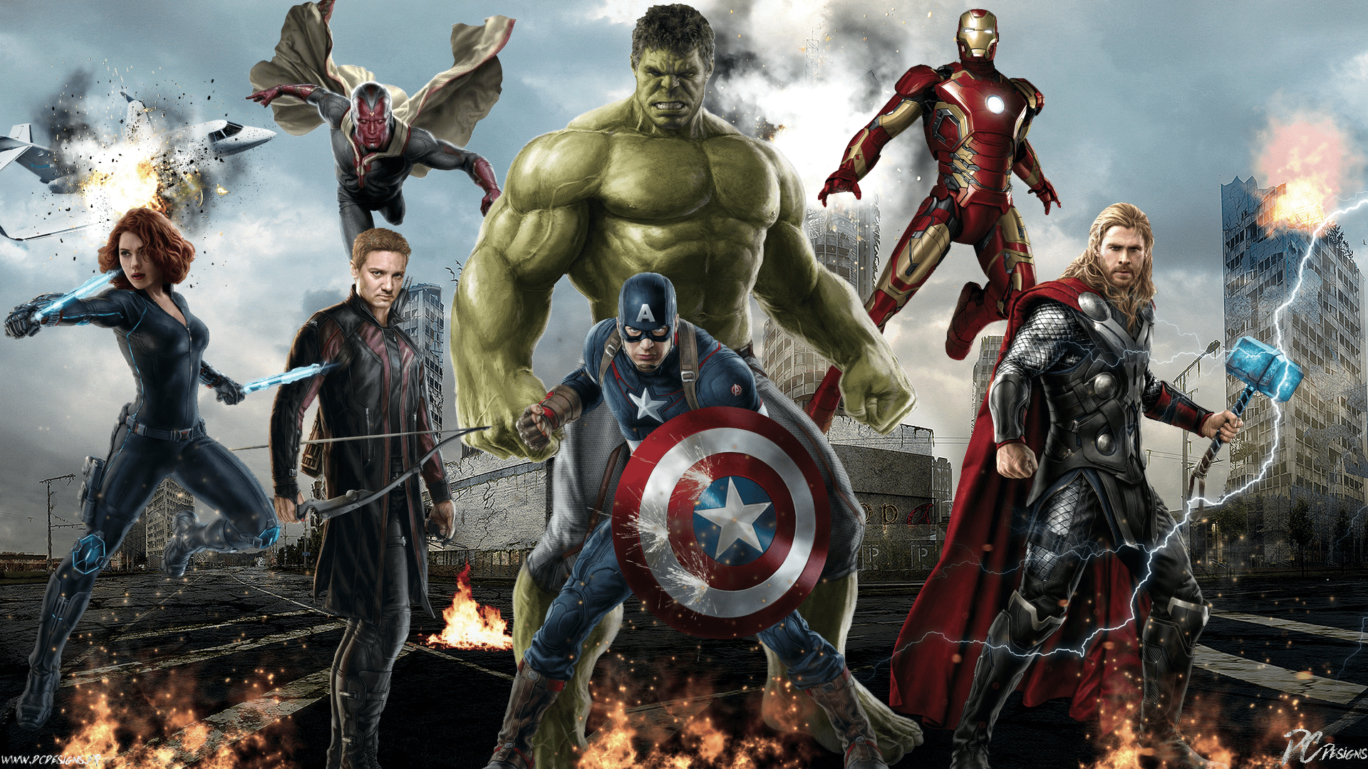 1920x1080 Thor Avengers Age Of Ultron Wallpaper Iron Man HD