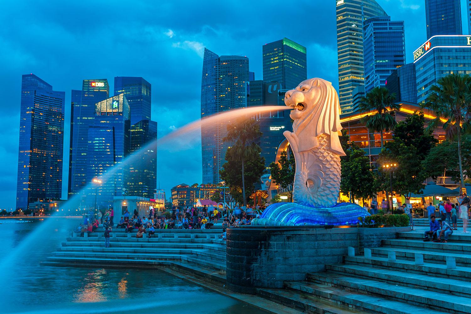 Merlion Singapore Wallpapers Top Free Merlion Singapore Backgrounds Wallpaperaccess