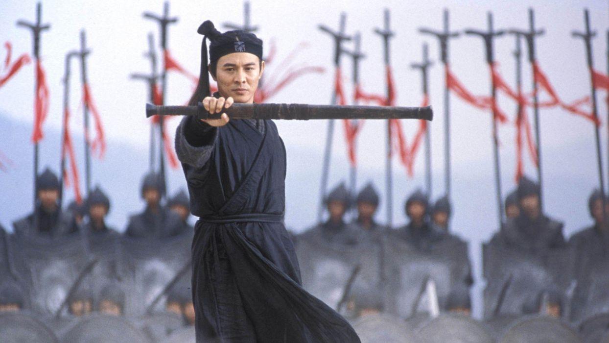 1244x700 Army movies China Jet Li hero wallpaperx1080