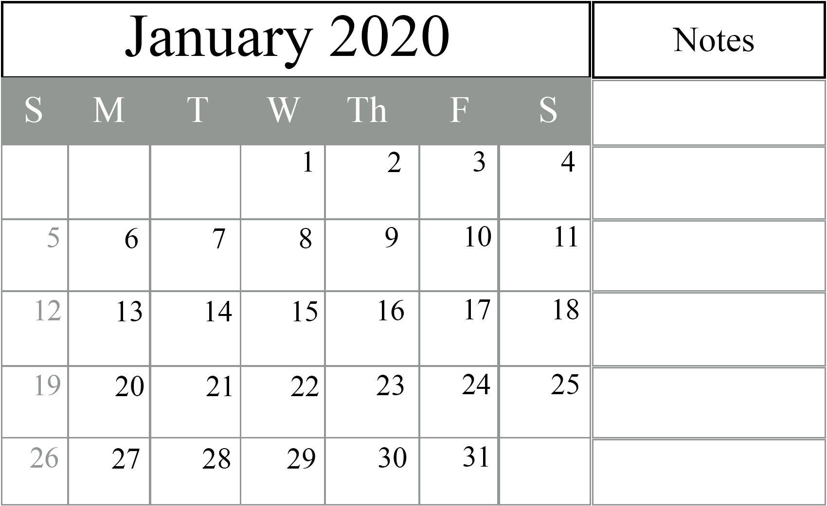 1700x1041 Free January 2020 Calendar Wallpaper. Gallery of Calendar