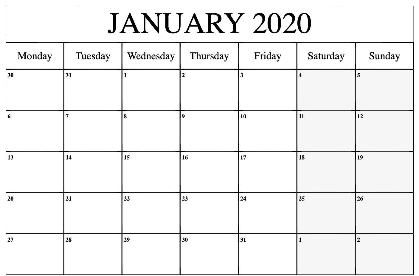 1406x926 Free January 2020 Calendar Wallpaper. Gallery of Calendar