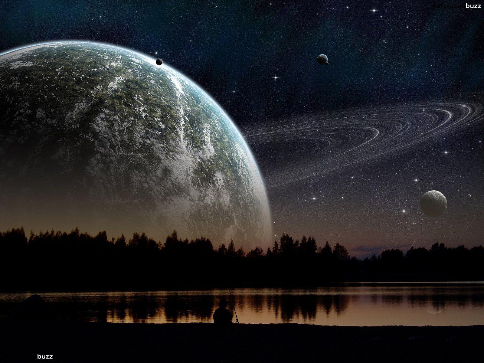 1600x1200 Majestic Saturn HD Wallpaper