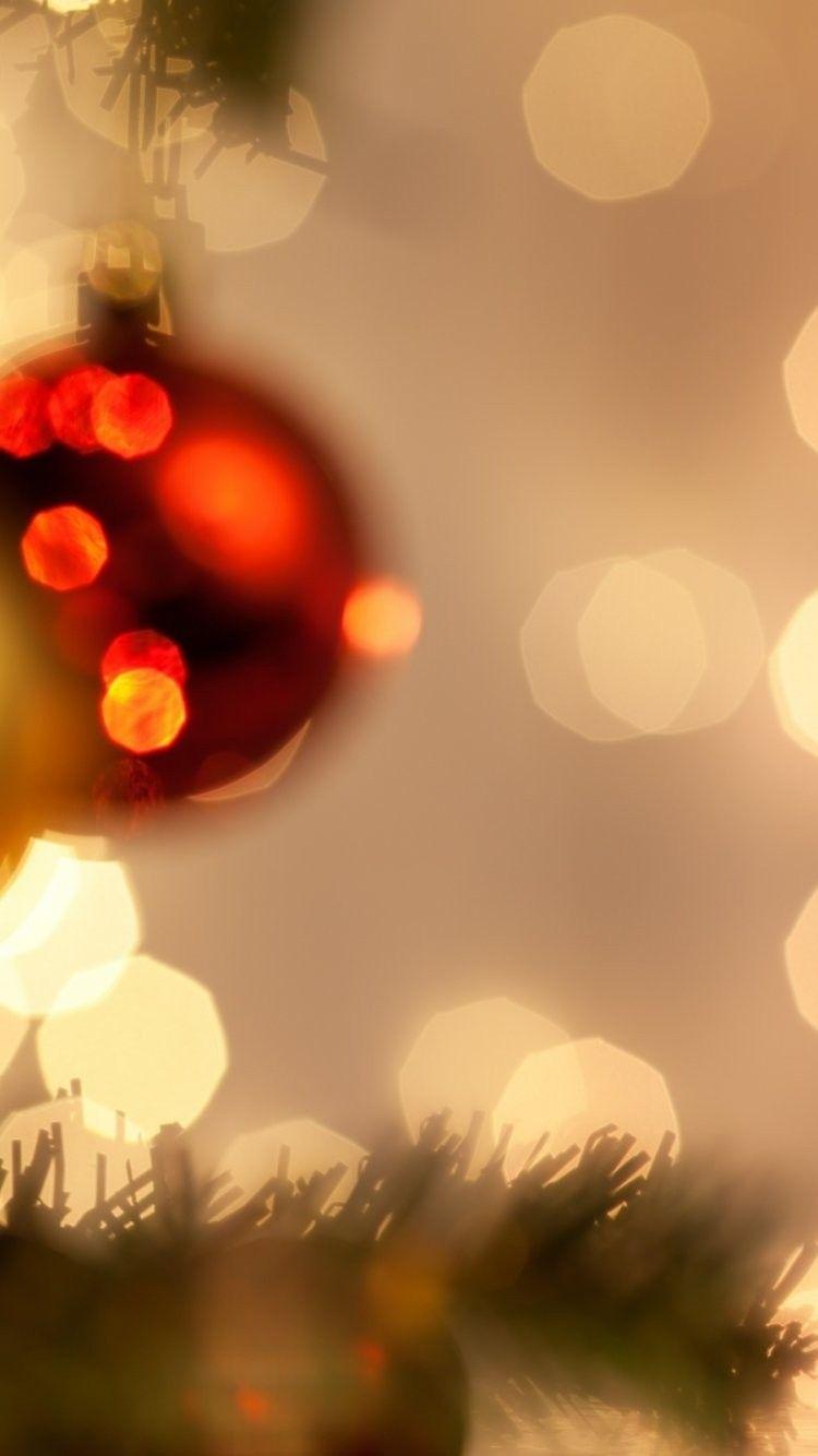 750x1334 Merry Christmas Wallpaper iPhone Lights