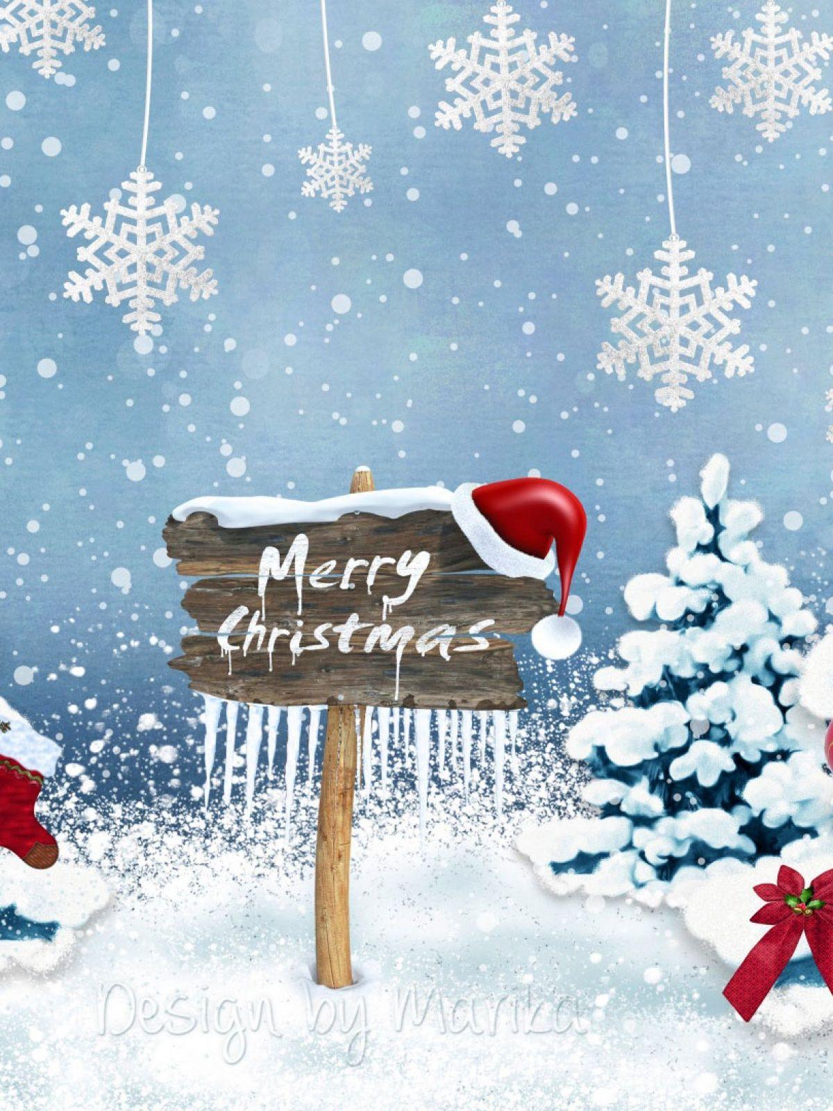 1200x1600 Merry Christmas 2016 Mobile Wallpaper