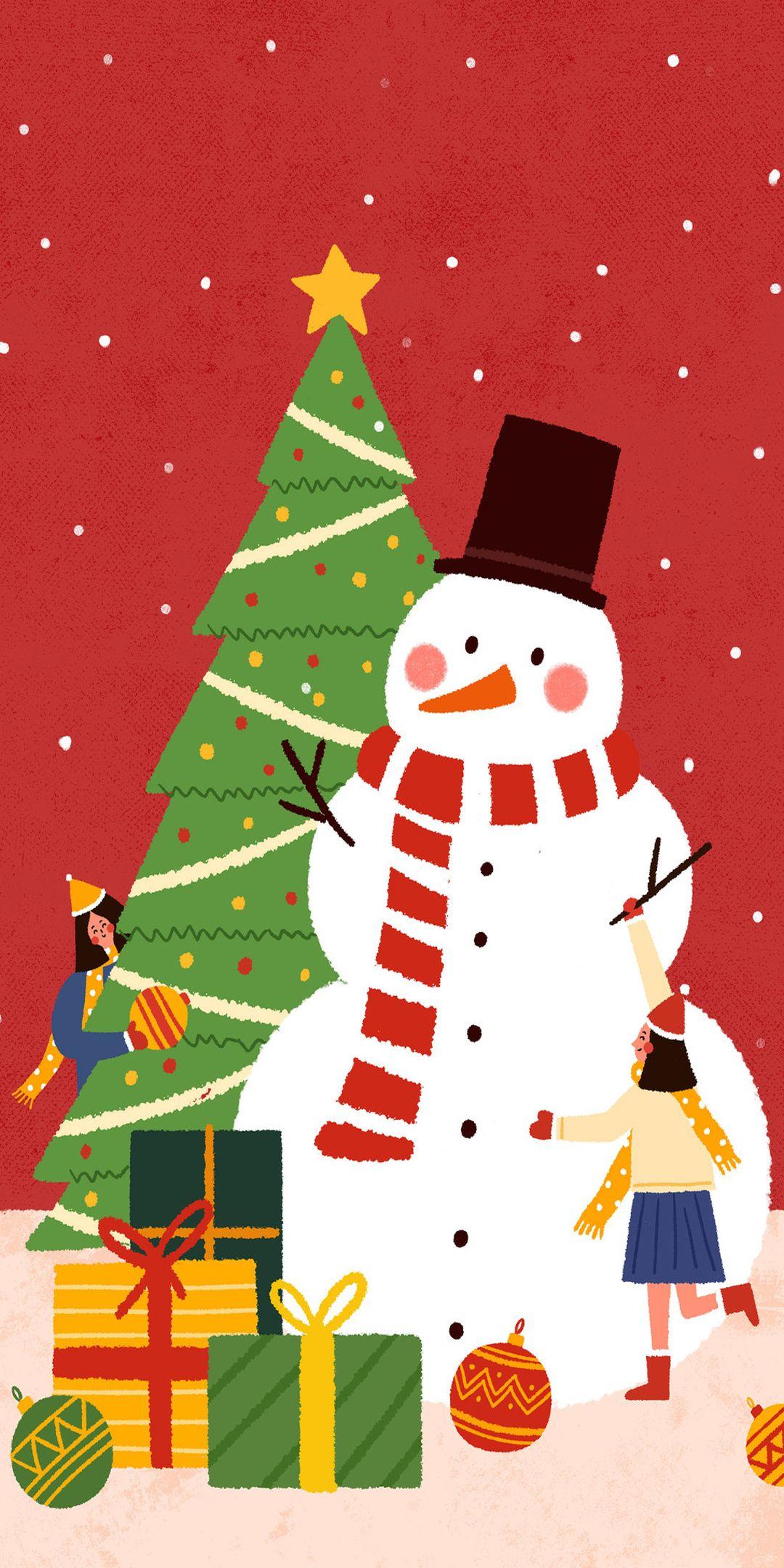 1080x2160 Download 140 Christmas Wallpaper for Phones (FHD+)