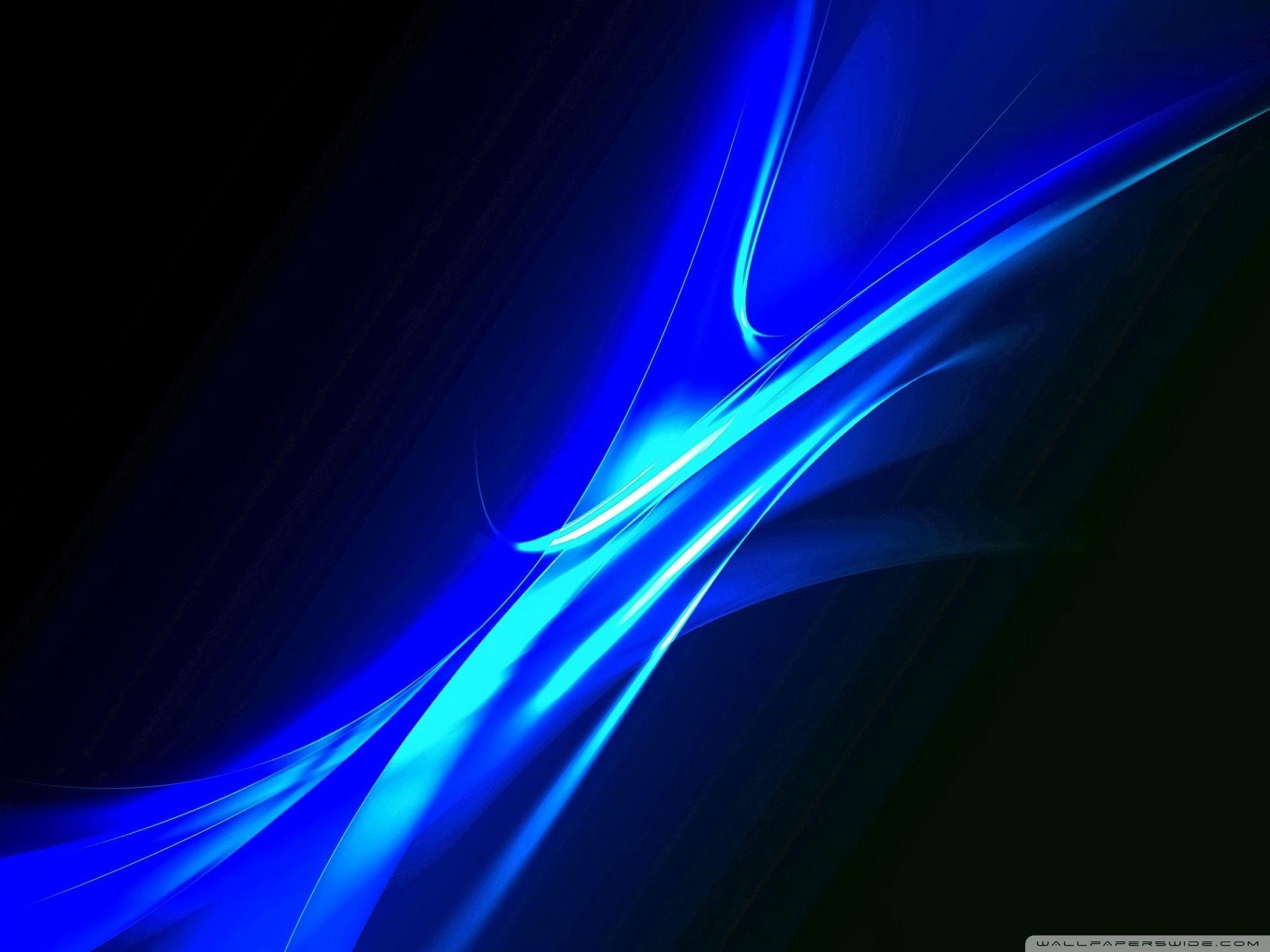 2048x1536 Blue Neon Light Ultra HD Desktop Background Wallpaper for 4K UHD TV : Tablet