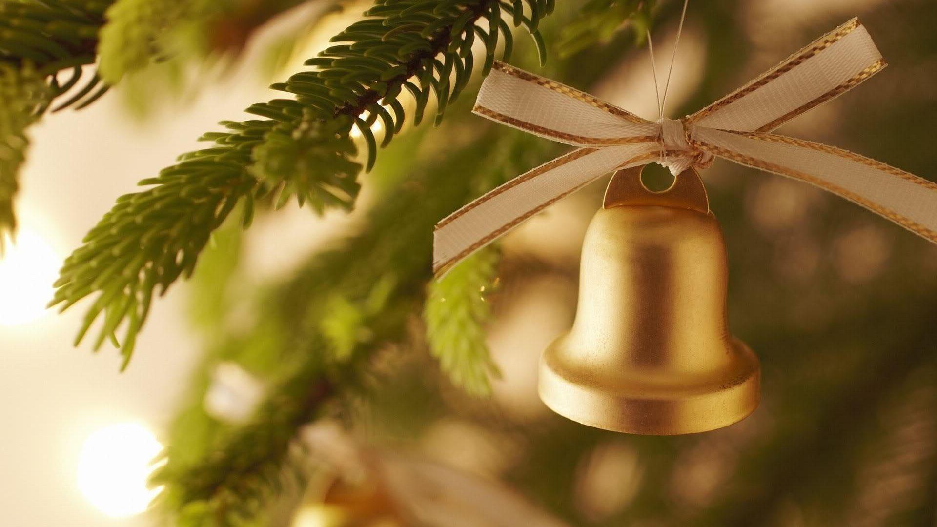 1920x1080 Lovely Christmas Bell Wallpaper