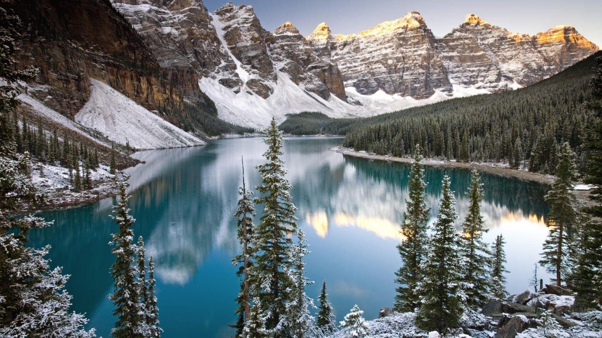 1920x1080 National Parks Winter Wallpaper