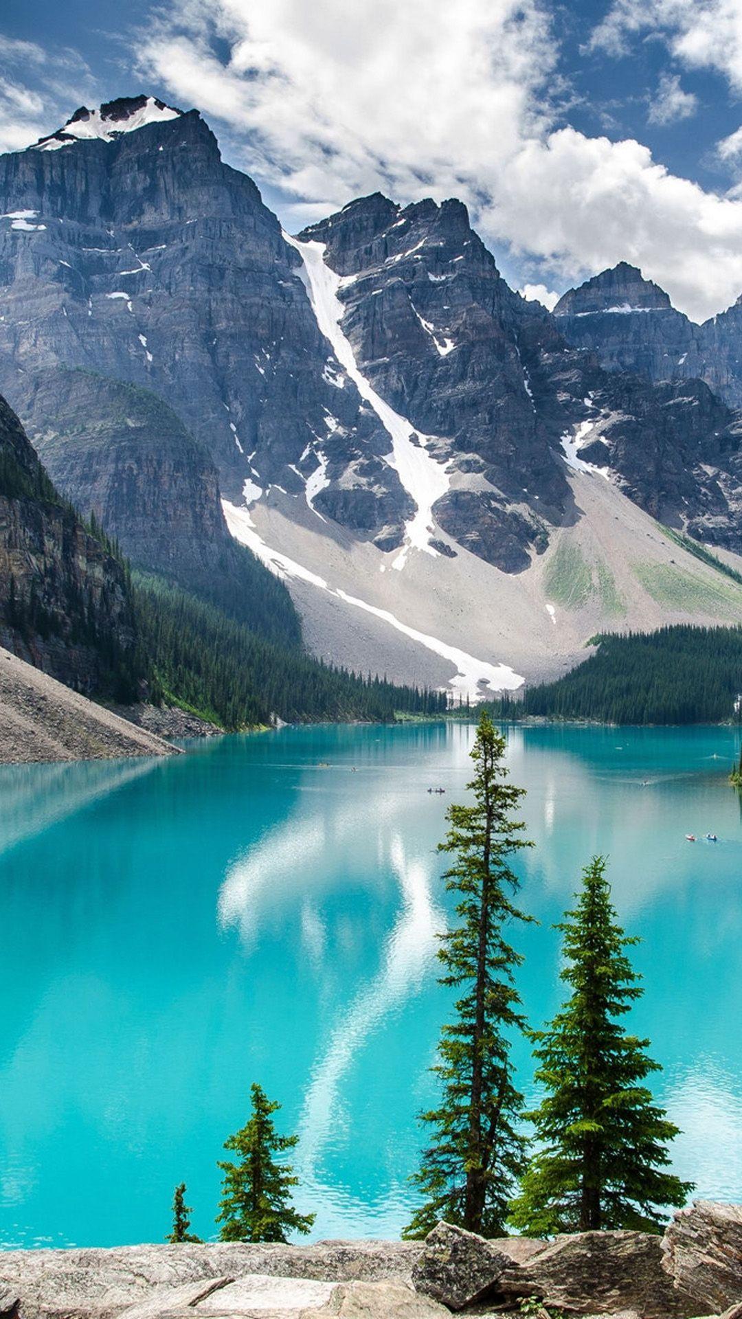 1080x1920 Canada Banff National Park iPhone 8 Wallpaper Free Download