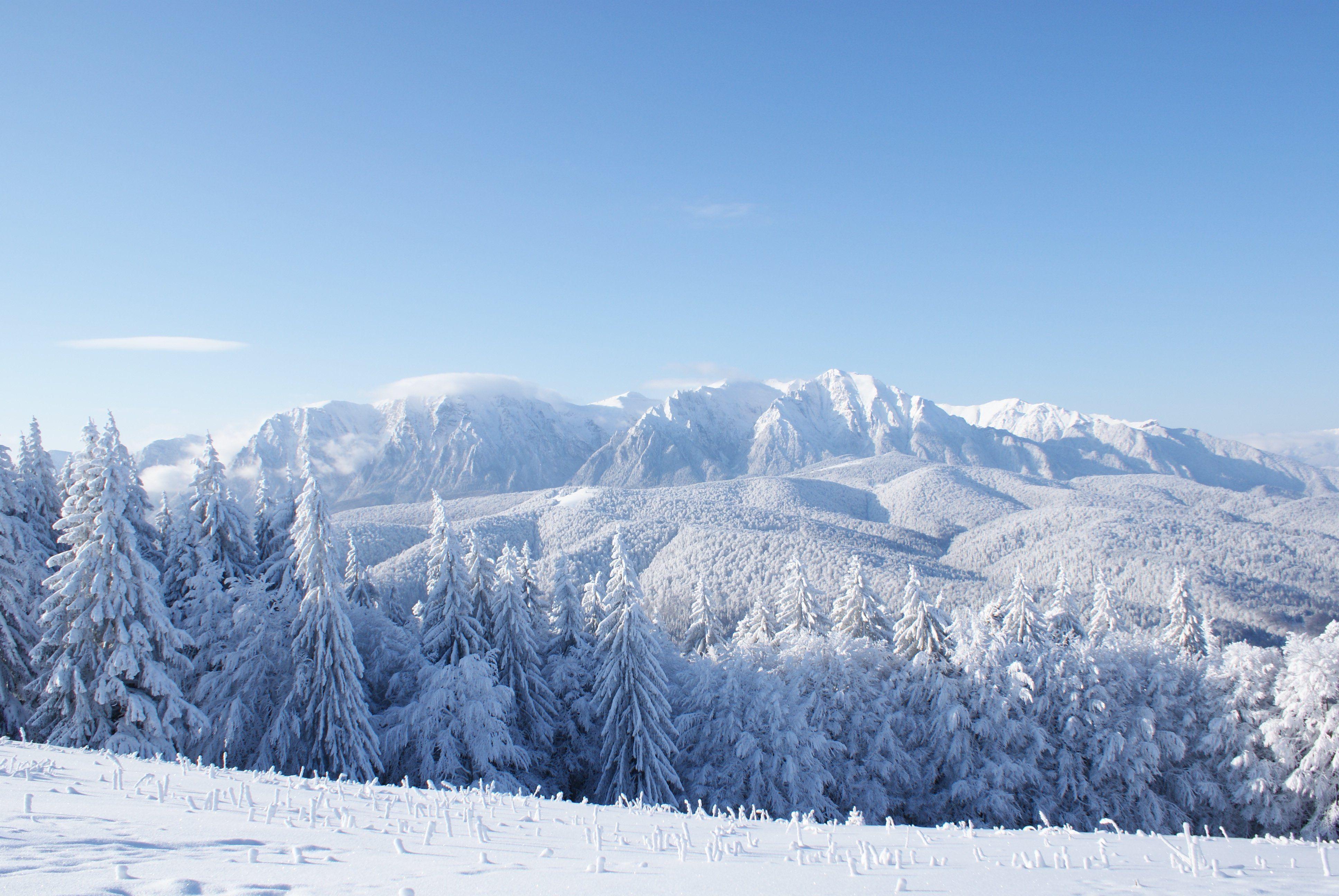 3872x2592 Mountain Snow Wallpaper Mountain Landscape, HD Wallpaper
