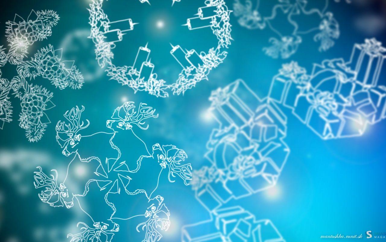 1280x804 Christmas Snowflakes wallpaper. Christmas Snowflakes stock