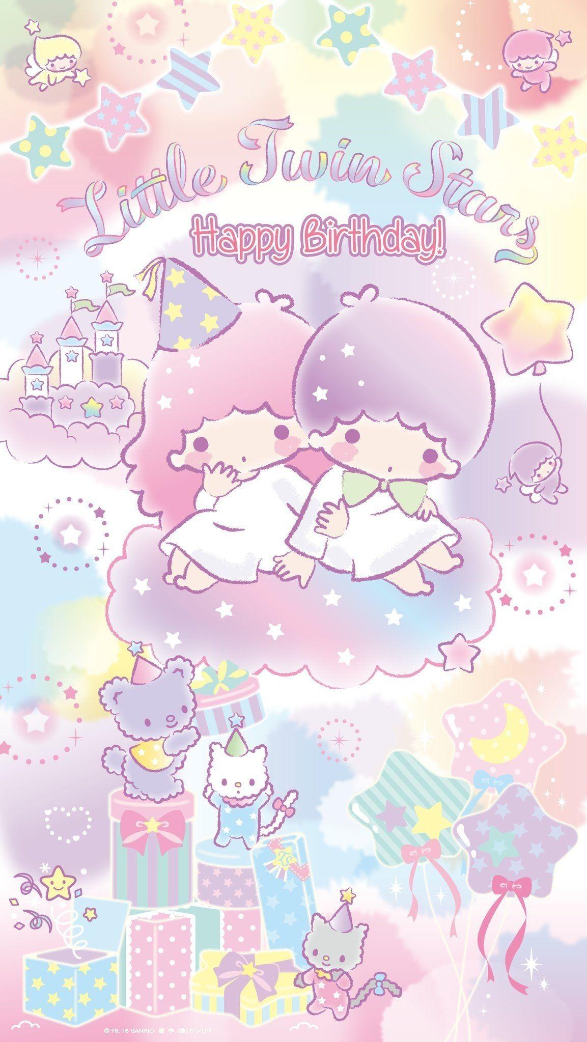 1153x2047 Sanrio Characters Wallpaper